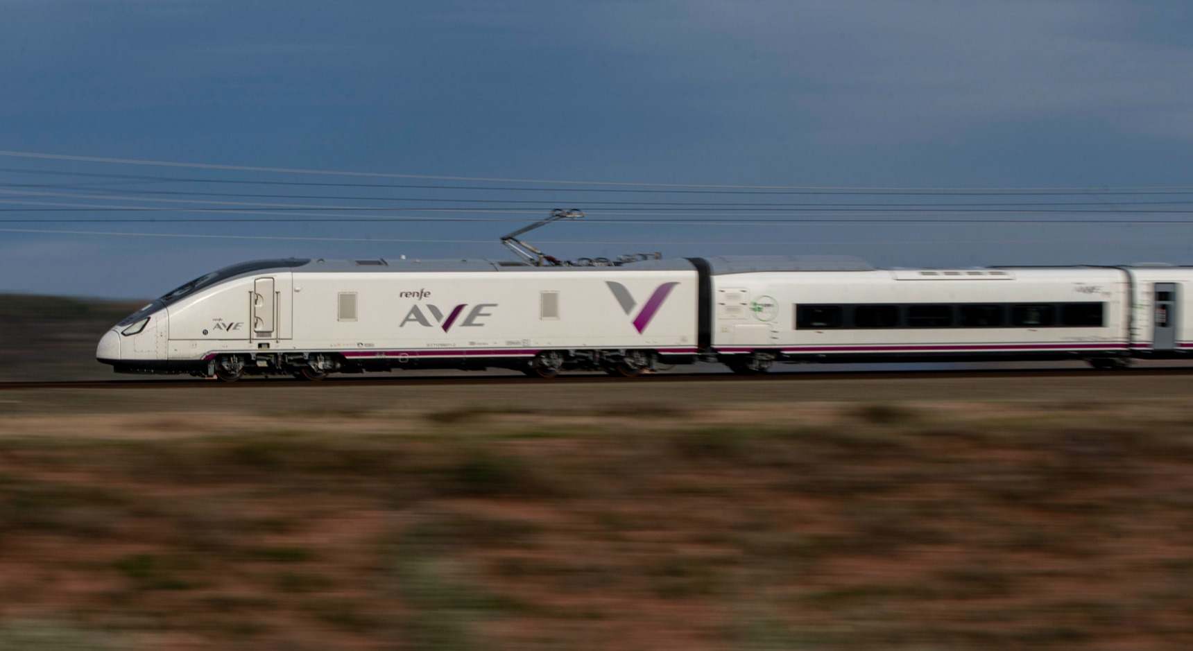 Tren de alta velocidad de Renfe. Foto: Patier/Renfe