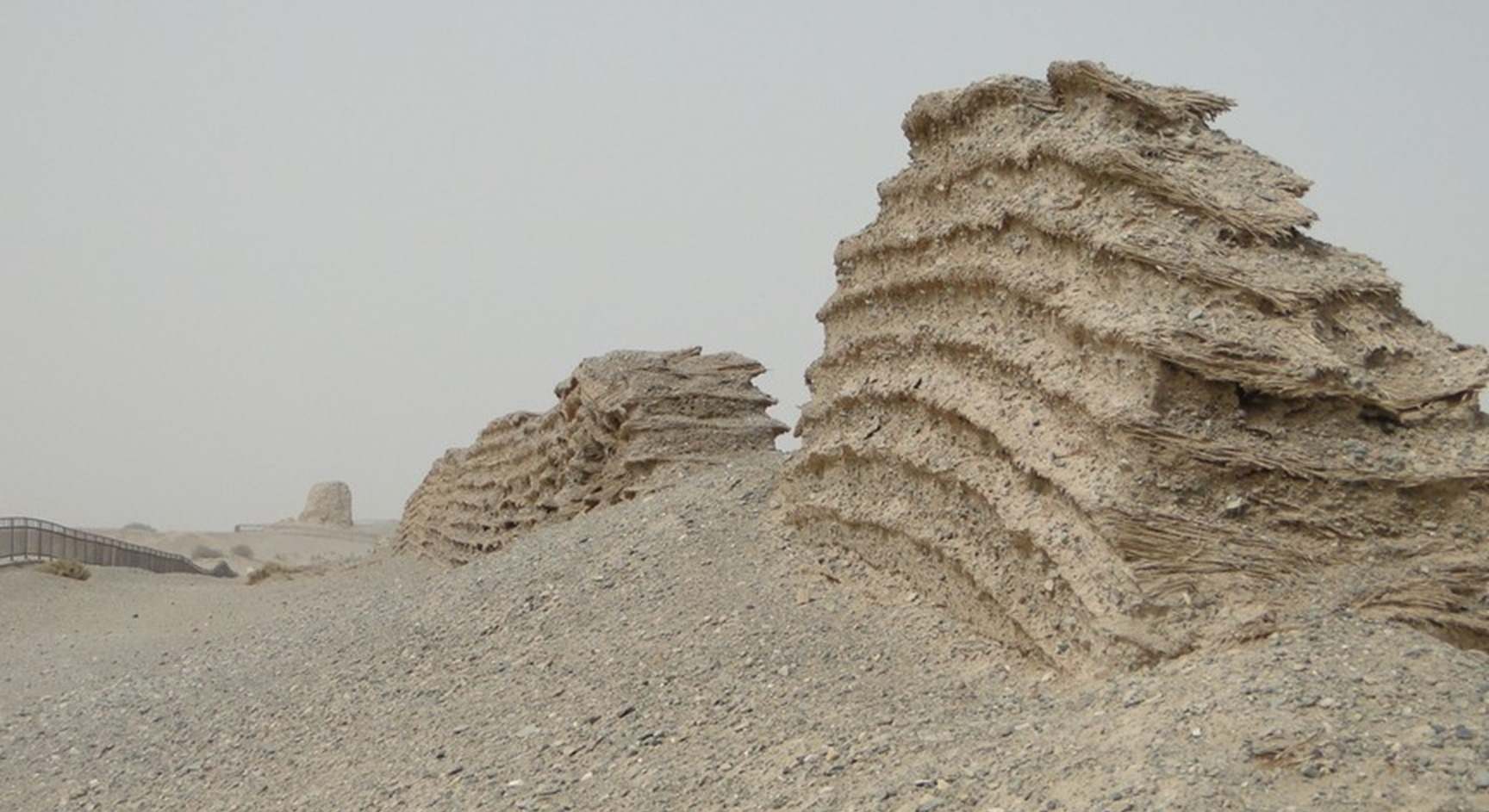 Restos de la muralla del Gorbi, en Asia. / Foto: Wikipedia - ???? ????????