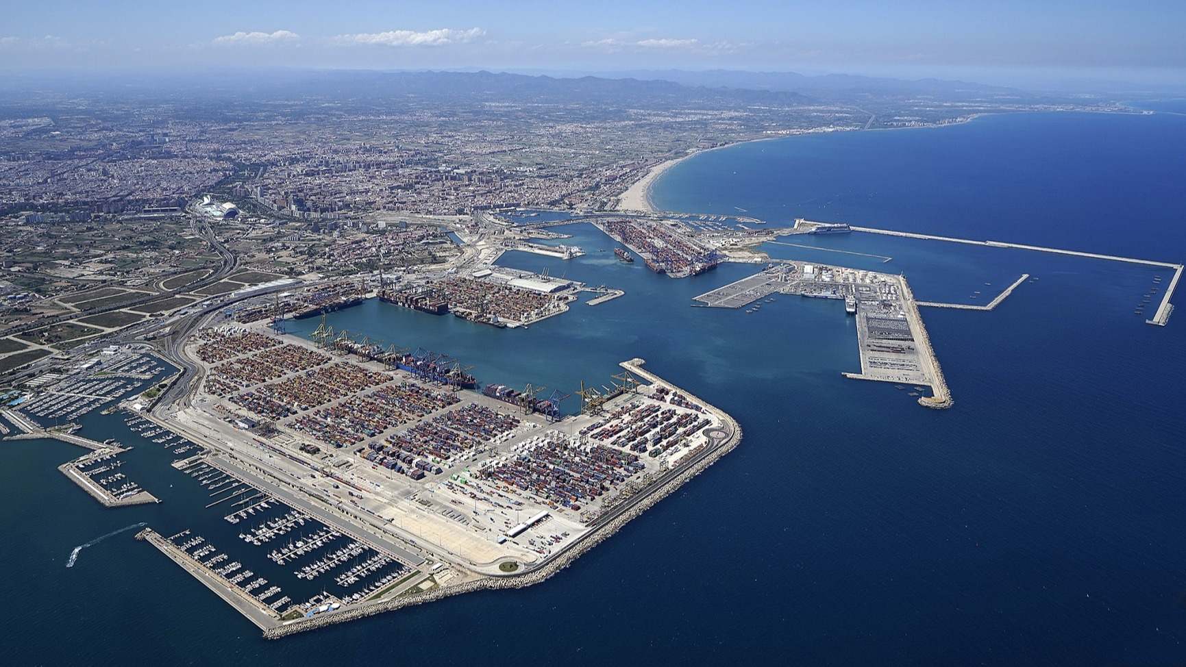 Puerto de Valencia.