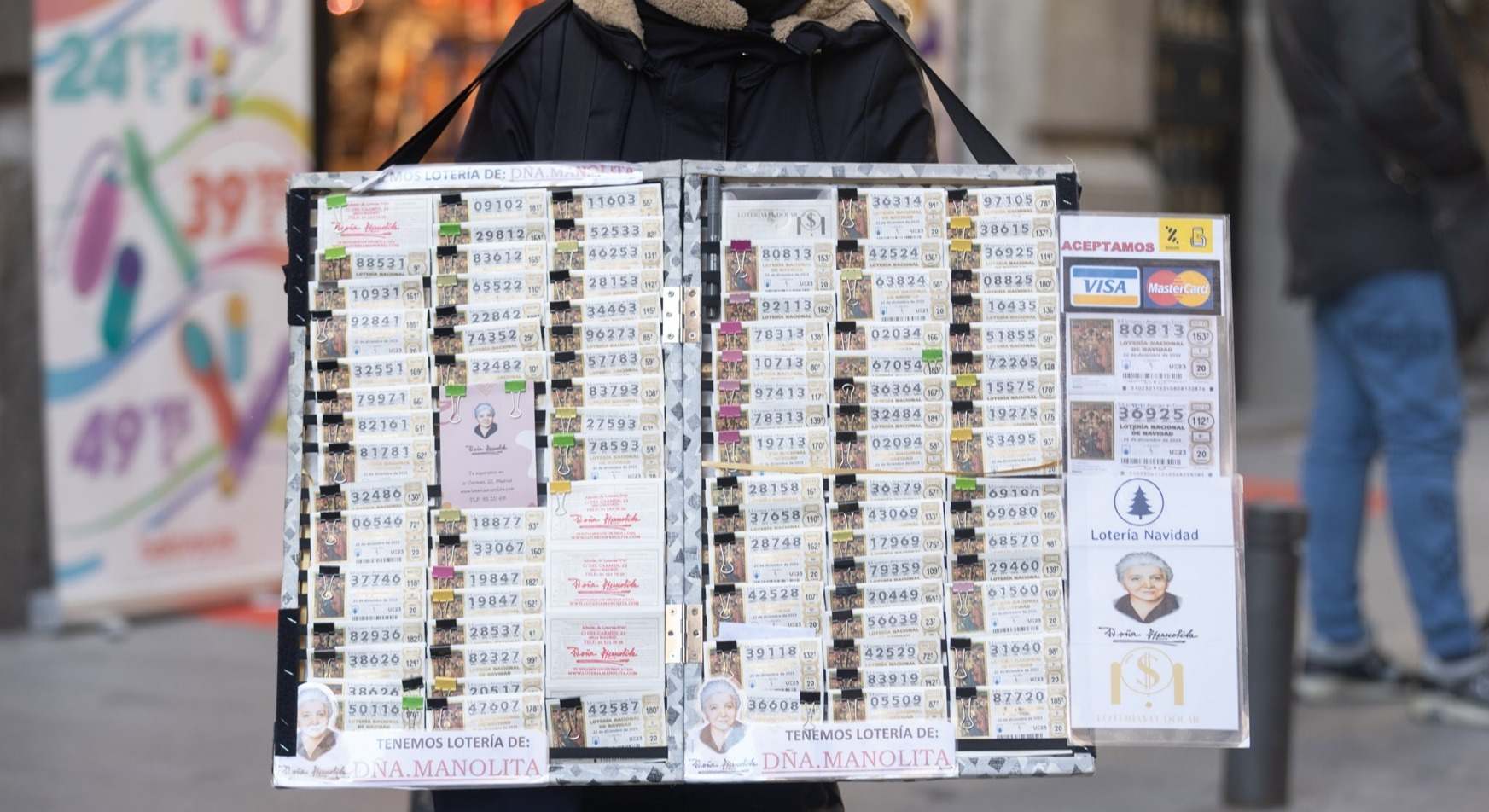 Décimos de Lotería de Navidad 2024. / Foto: EP