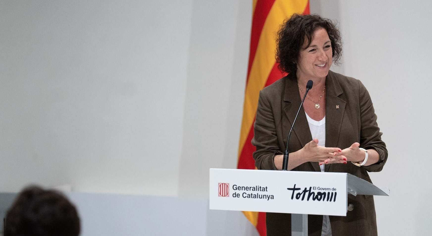 La consellera de Economía y Finanzas de la Generalitat de Cataluña, Alícia Romero. / Foto: EP