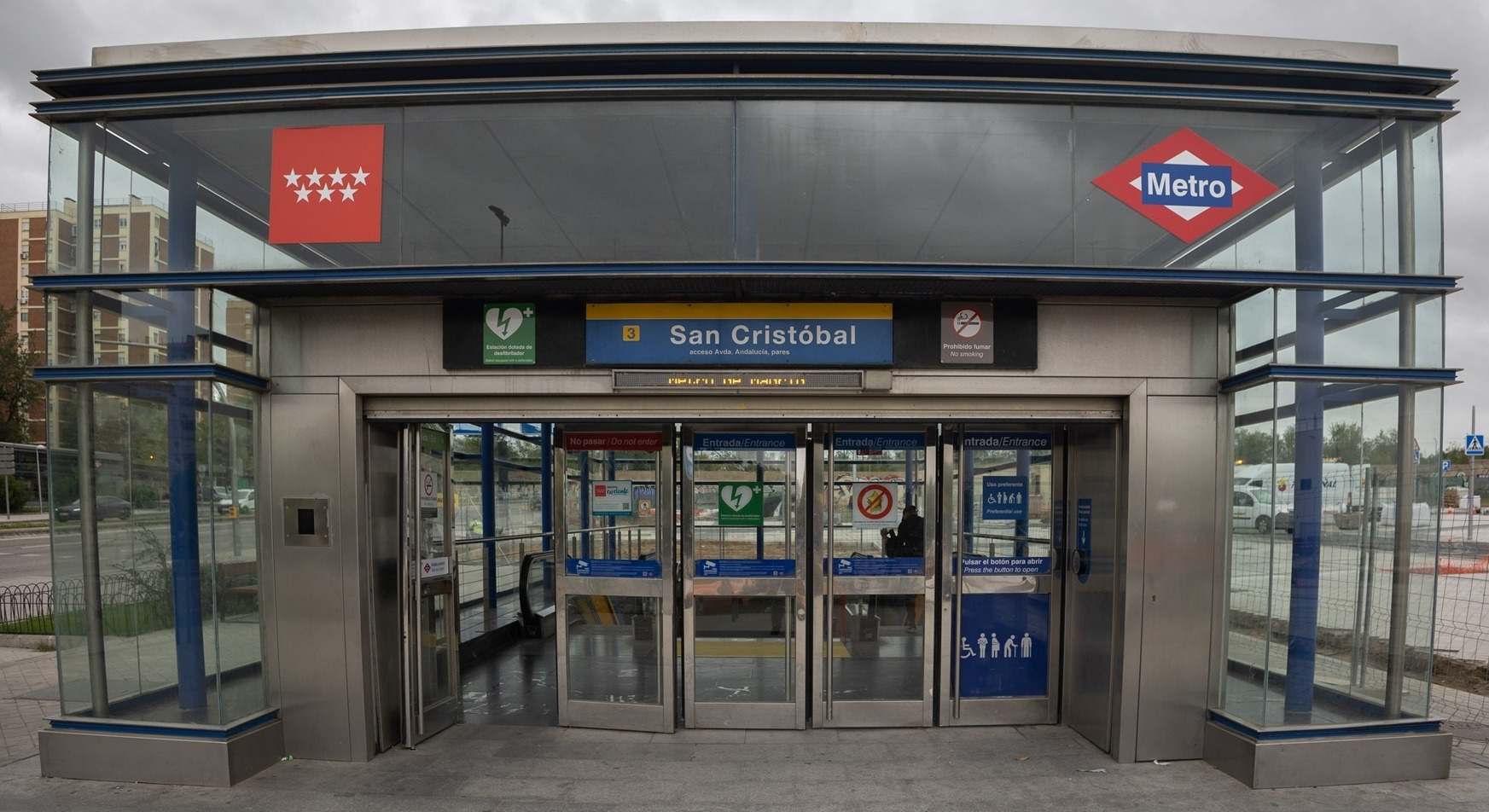 Estación de la Línea 3 de Metro de Madrid. / Foto: EP