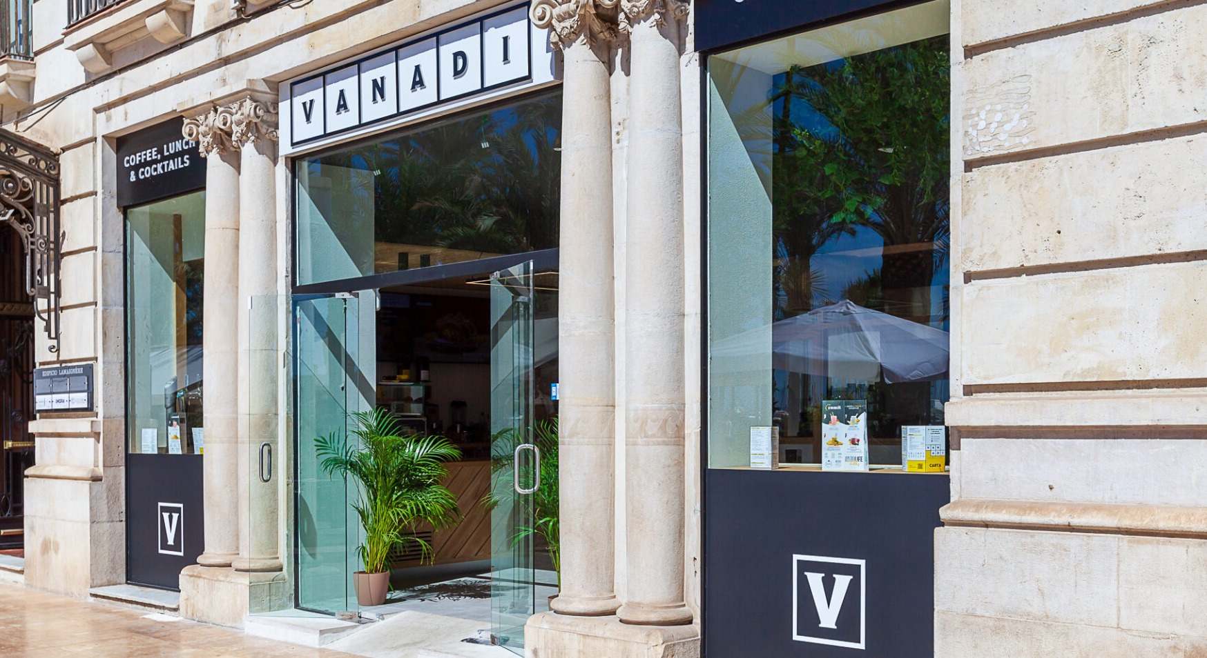 Una cafetería de Vanadi Coffe en Alicante.