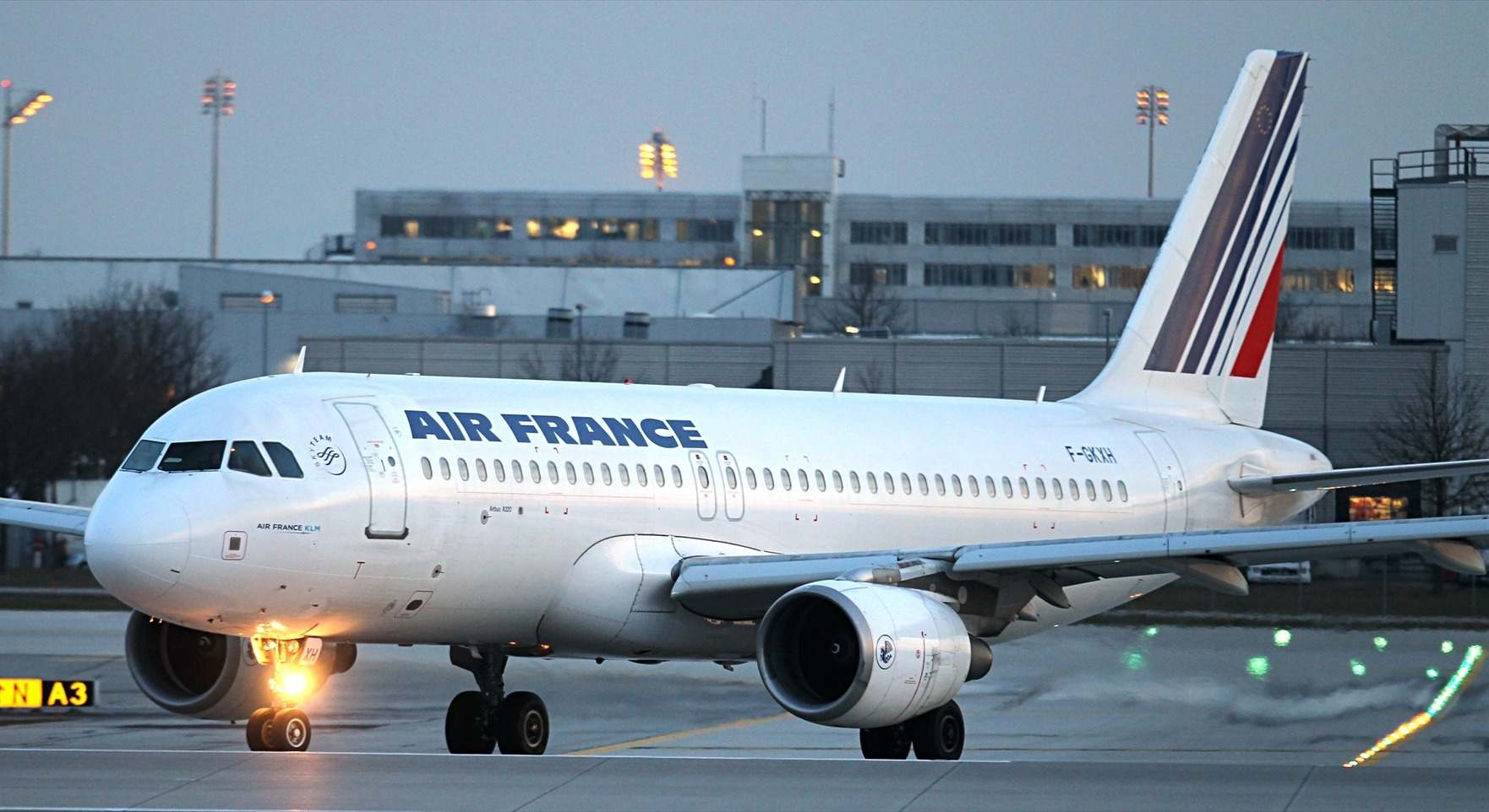 Avión de Air France. | Foto: Rene Ruprecht / dpa