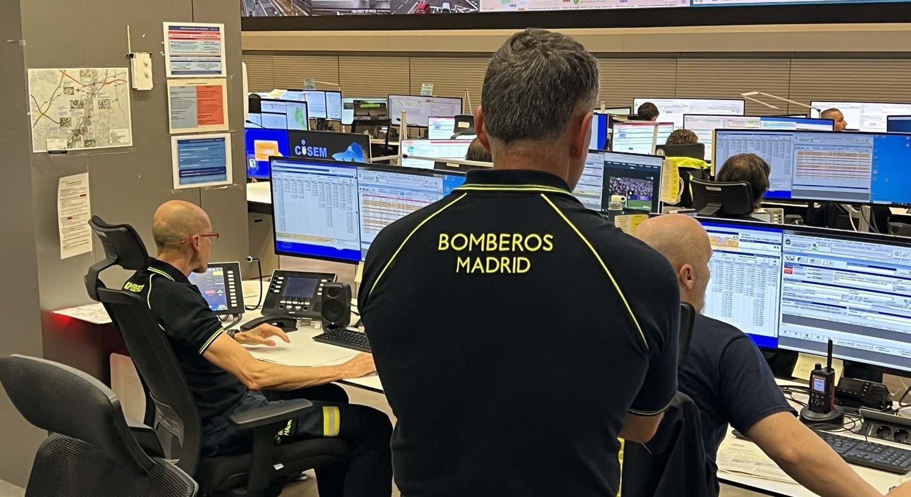 Efectivos de Bomberos Madrid