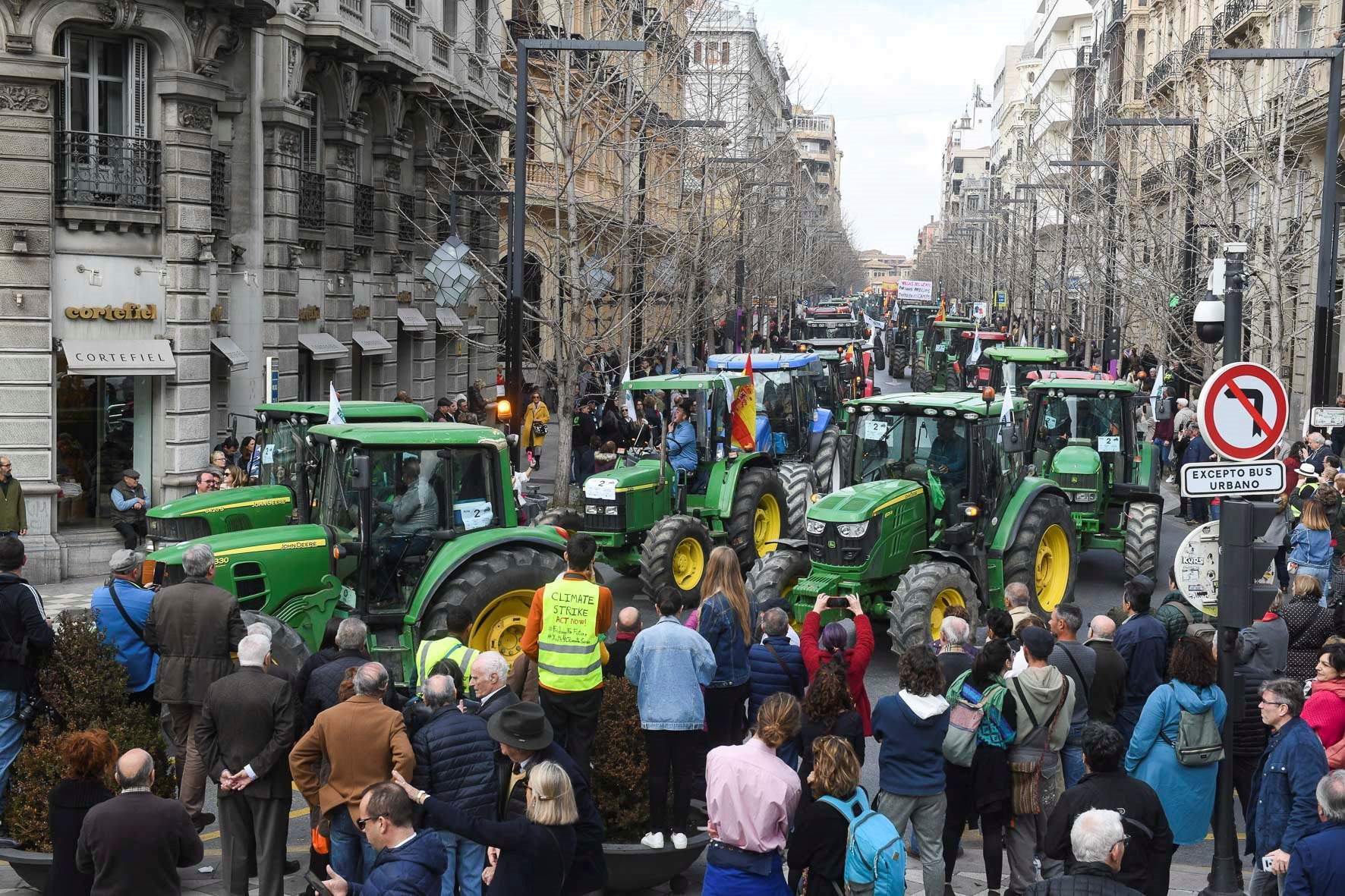 Protesta agricultores