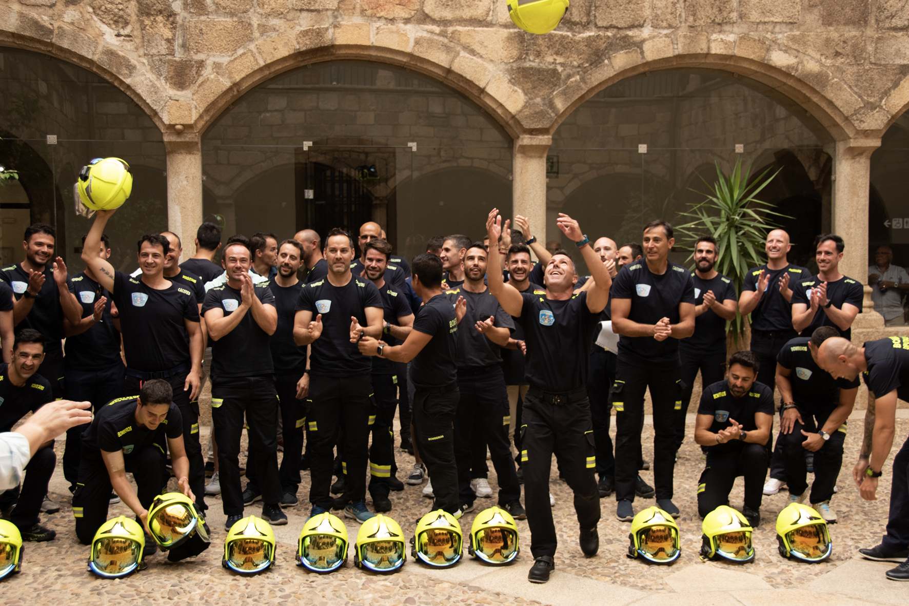 Bomberos de la Diputación de Cáceres