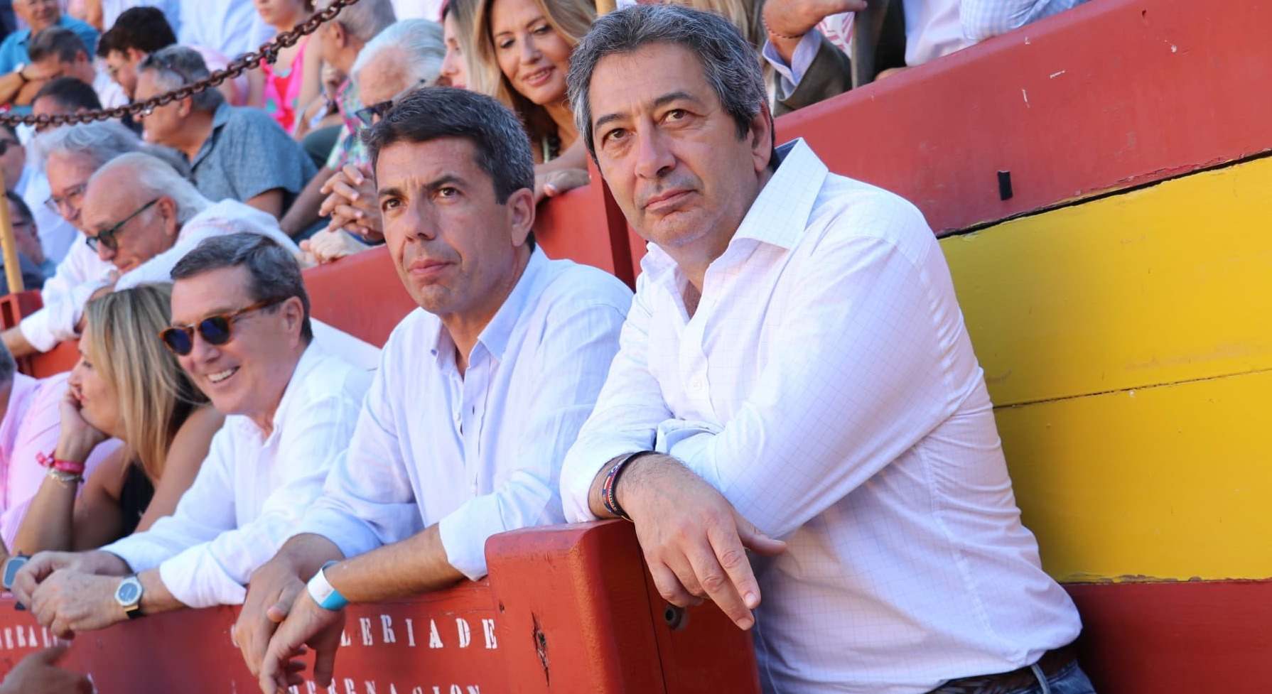 Mazón y Vicente Barrera, el hasta ahora vicepresidente de Vox.