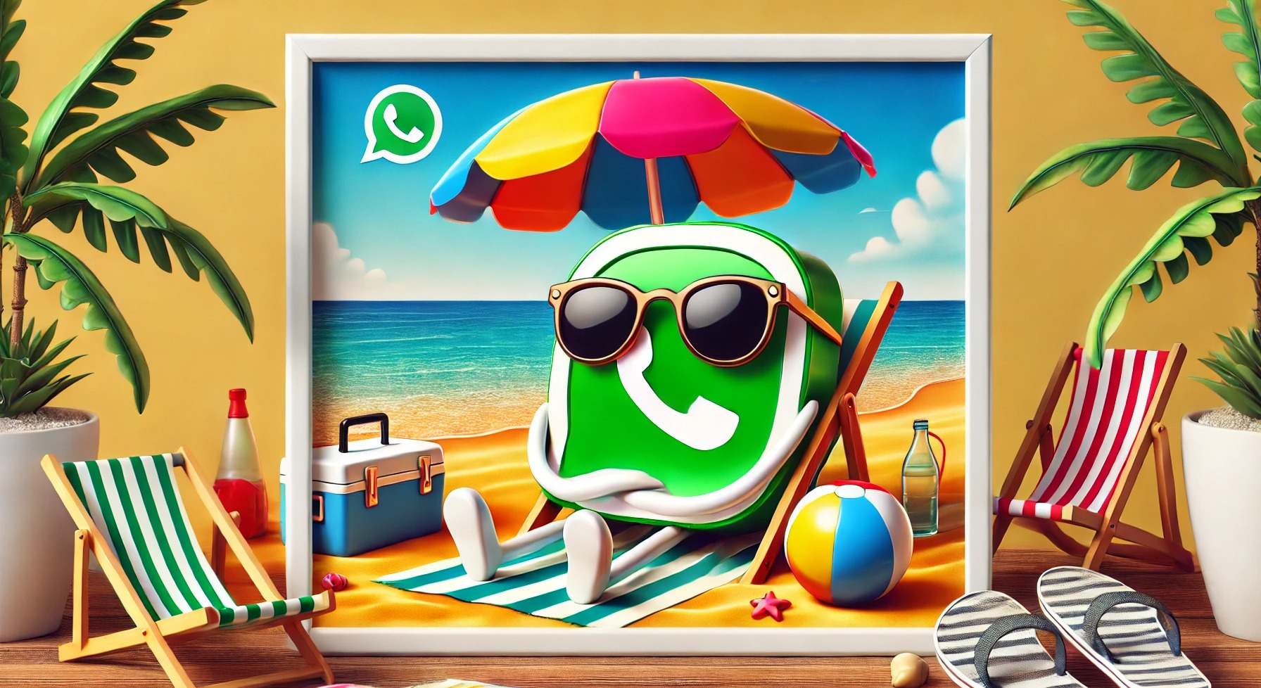 Whatsapp de vacaciones