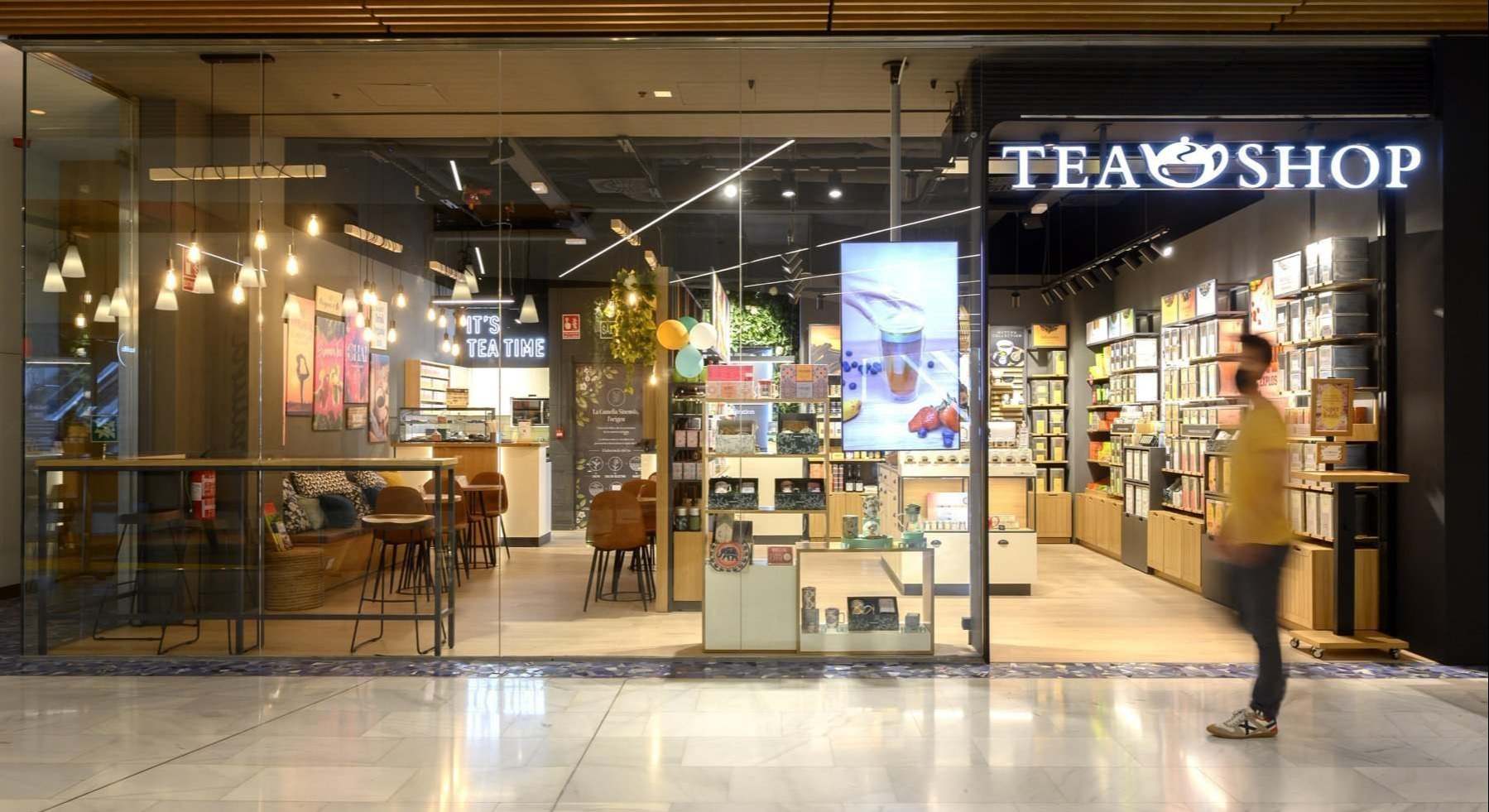Establecimiento de Tea Shop. EE