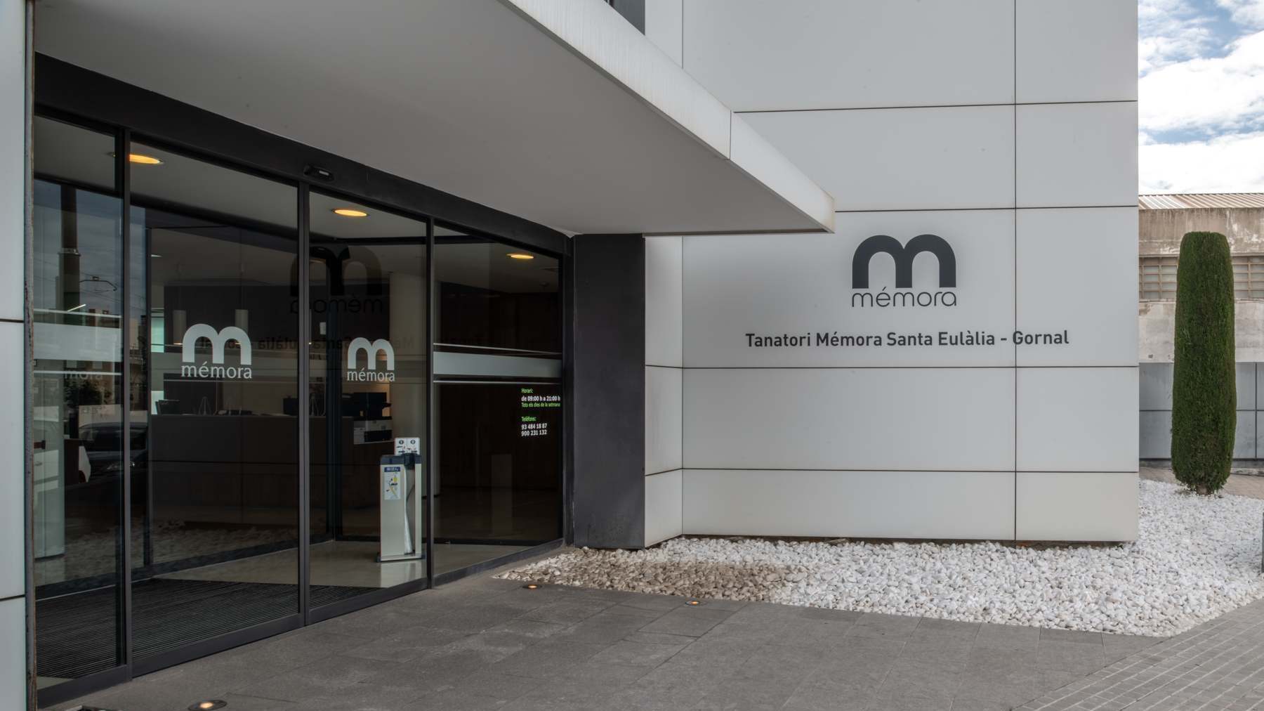 Tanatorio de Memora en L'Hospitalet de Llobregat (Barcelona). EE