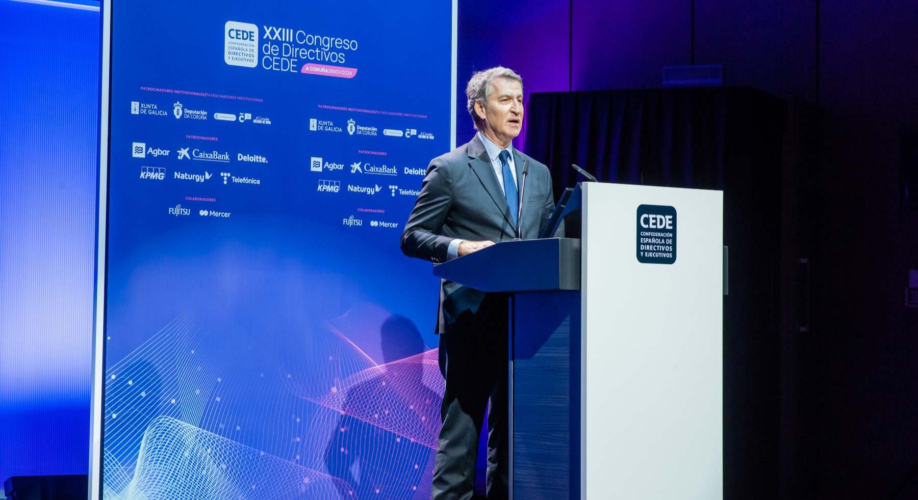 Alberto Núñez Feijóo, presidente del PP