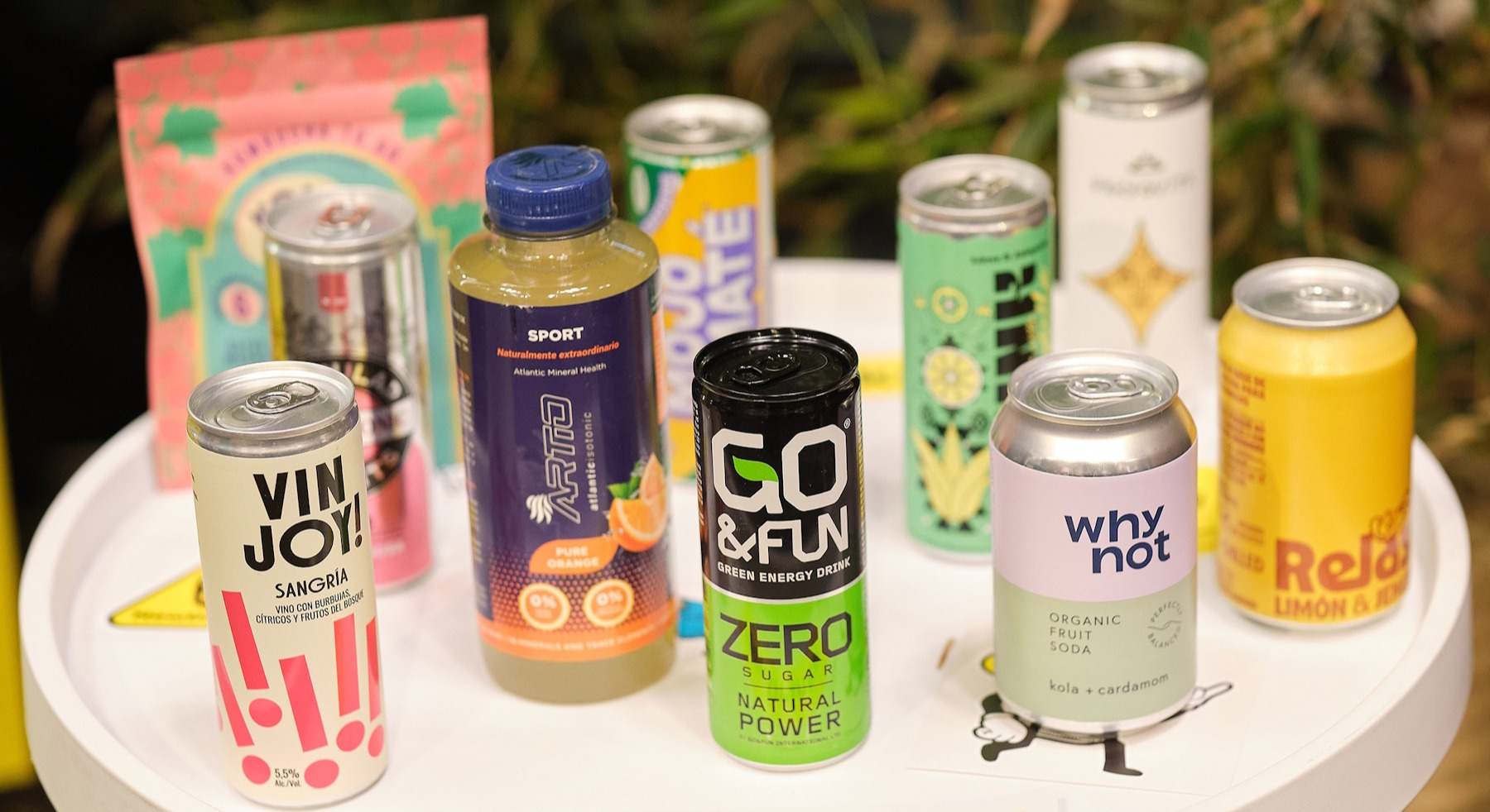 Algunas de las referencias bajo el paraguas de New Drinks.