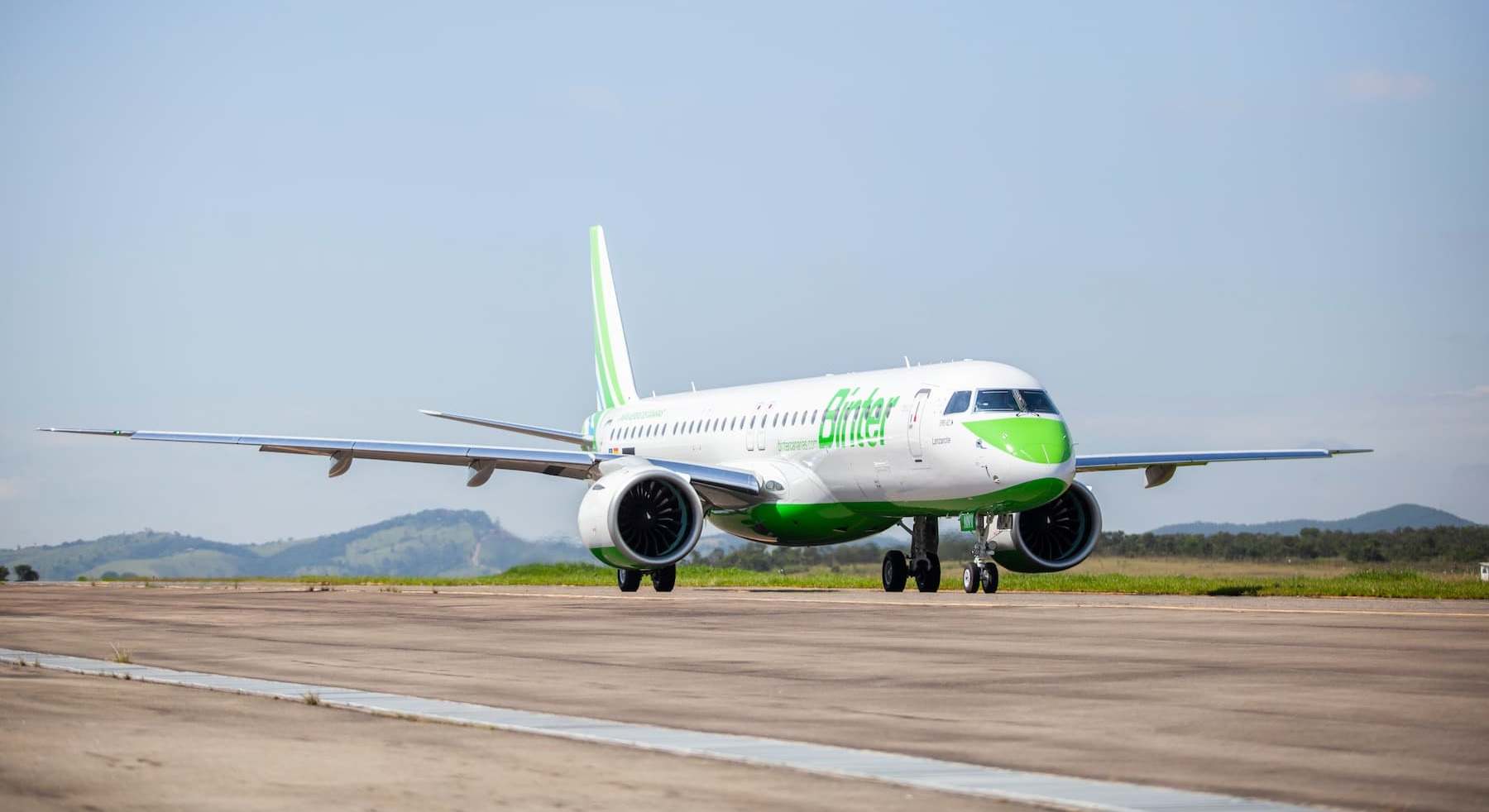 Embraer E195 E2 de Binter Canarias.