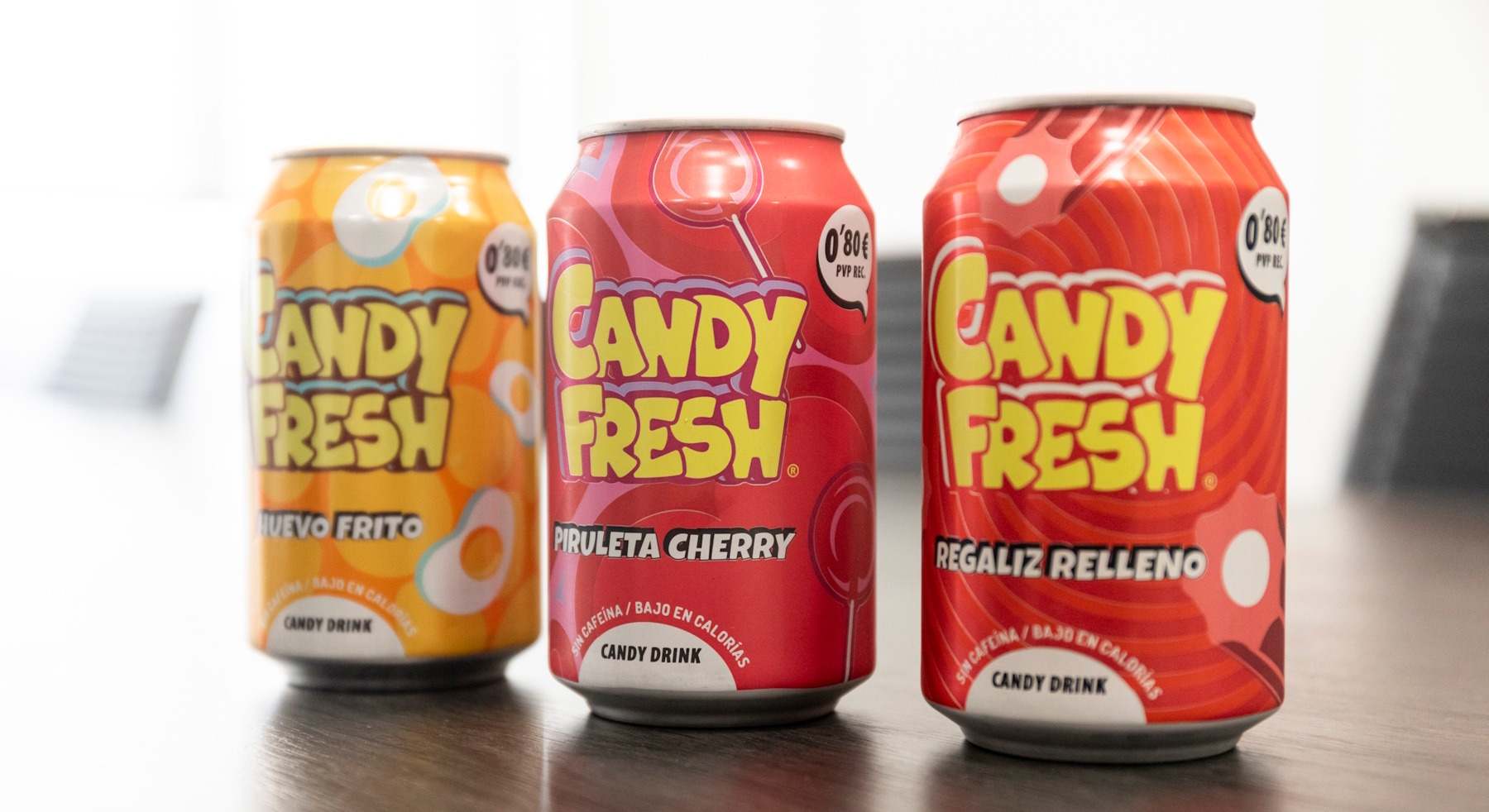 Gama de bebidas de chuches