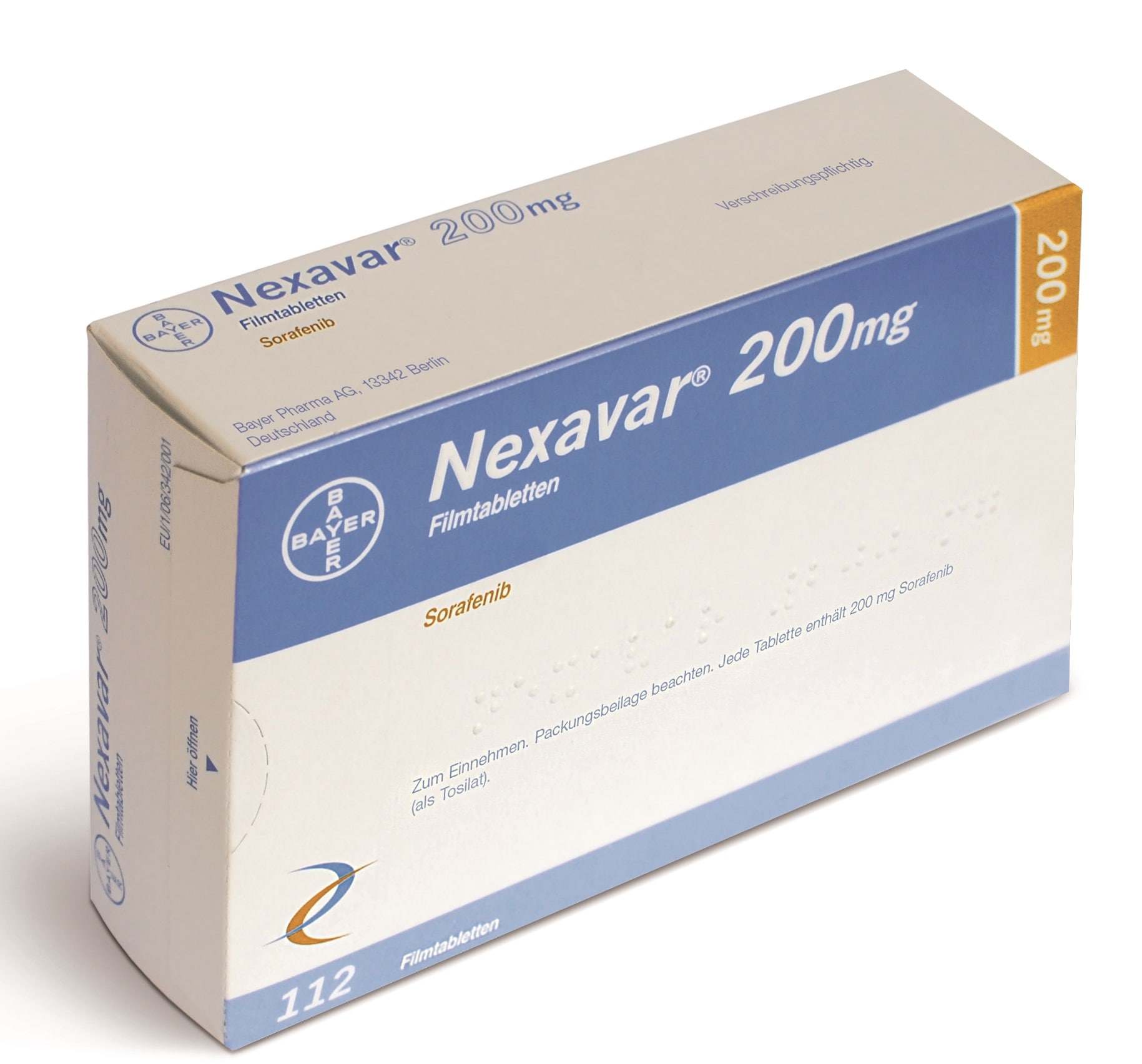 Caja de Nexavar, de Bayer. EE
