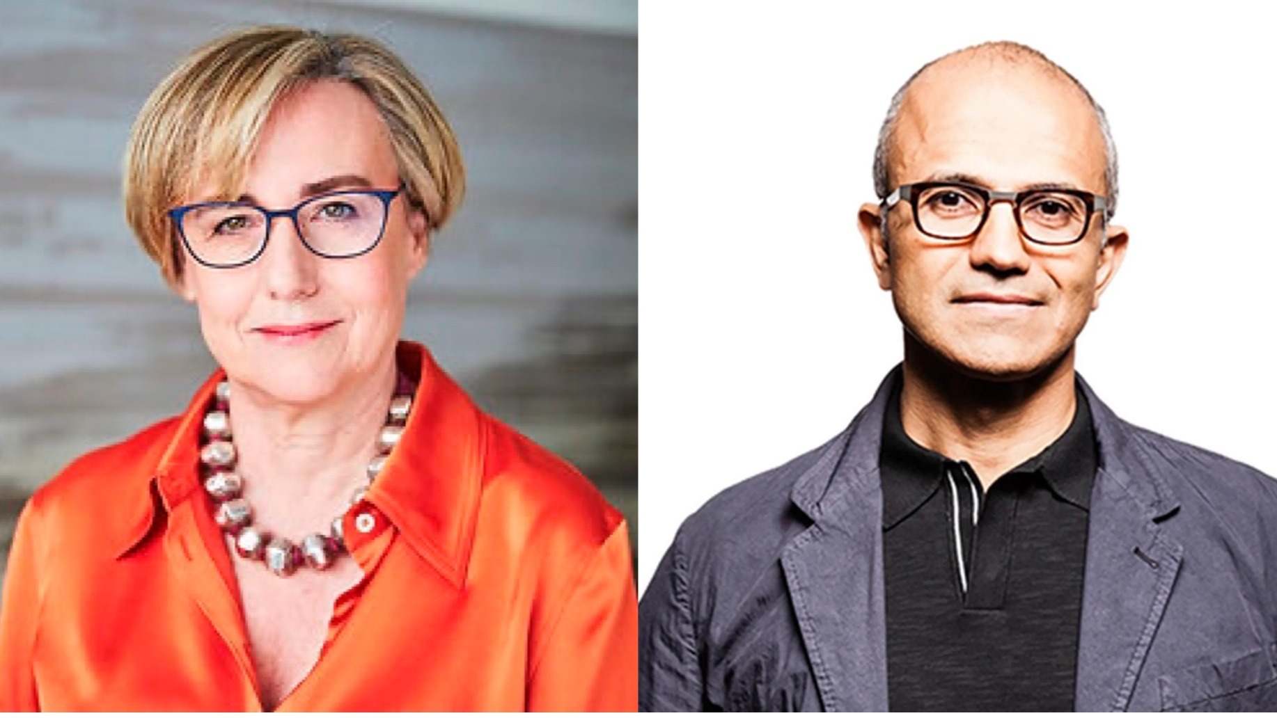 ceos de vodafone y microsoft