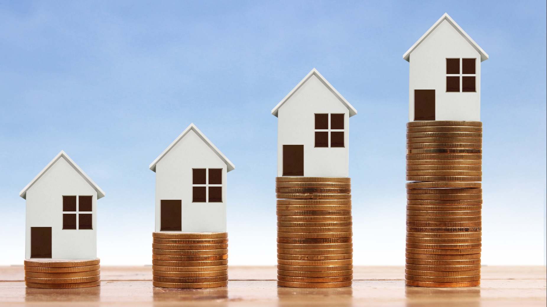 Casas monedas dinero