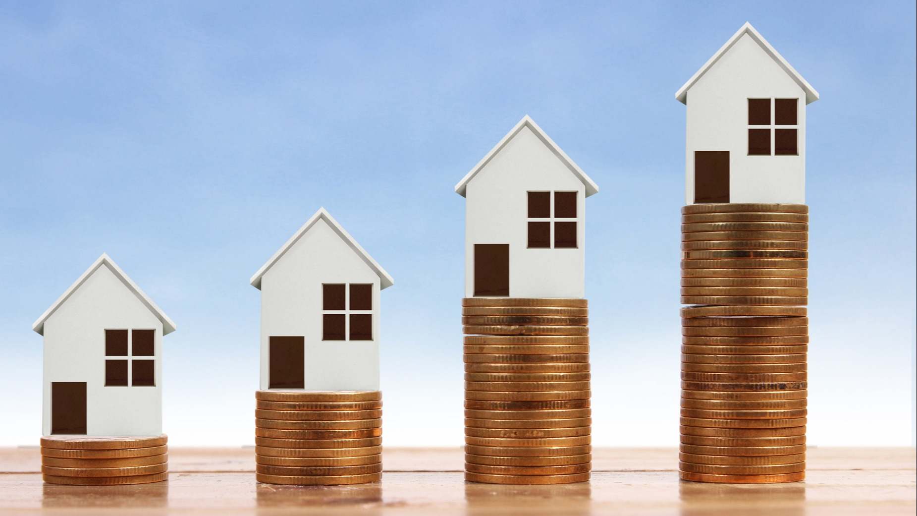 Casas monedas dinero