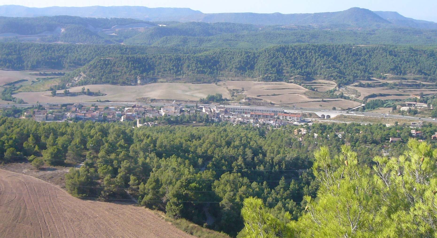 Municipio de Castellolí, en Barcelona, Cataluña. / Foto: Wikipedia - Jordiferrer