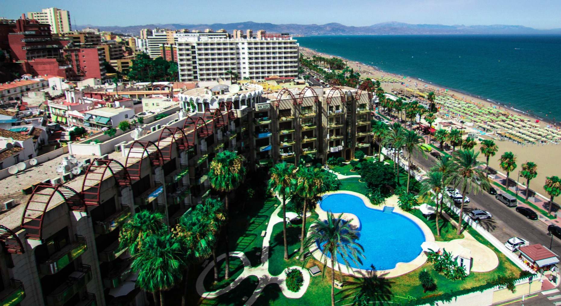 Panorámica del Hotel Meliá de Torremolinos