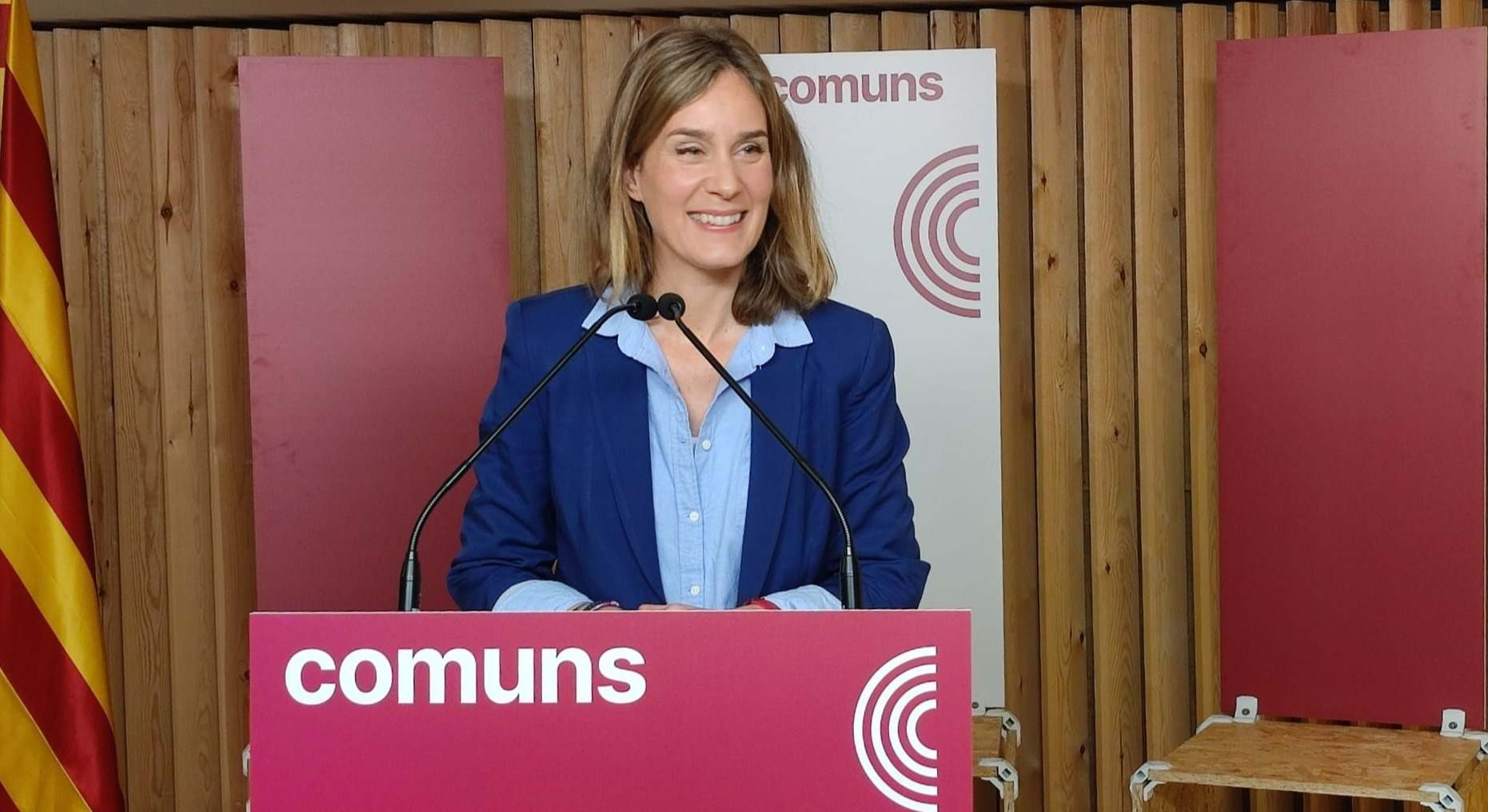Candidata de Comuns-Sumar, Jéssica Albiach. / Foto: EP