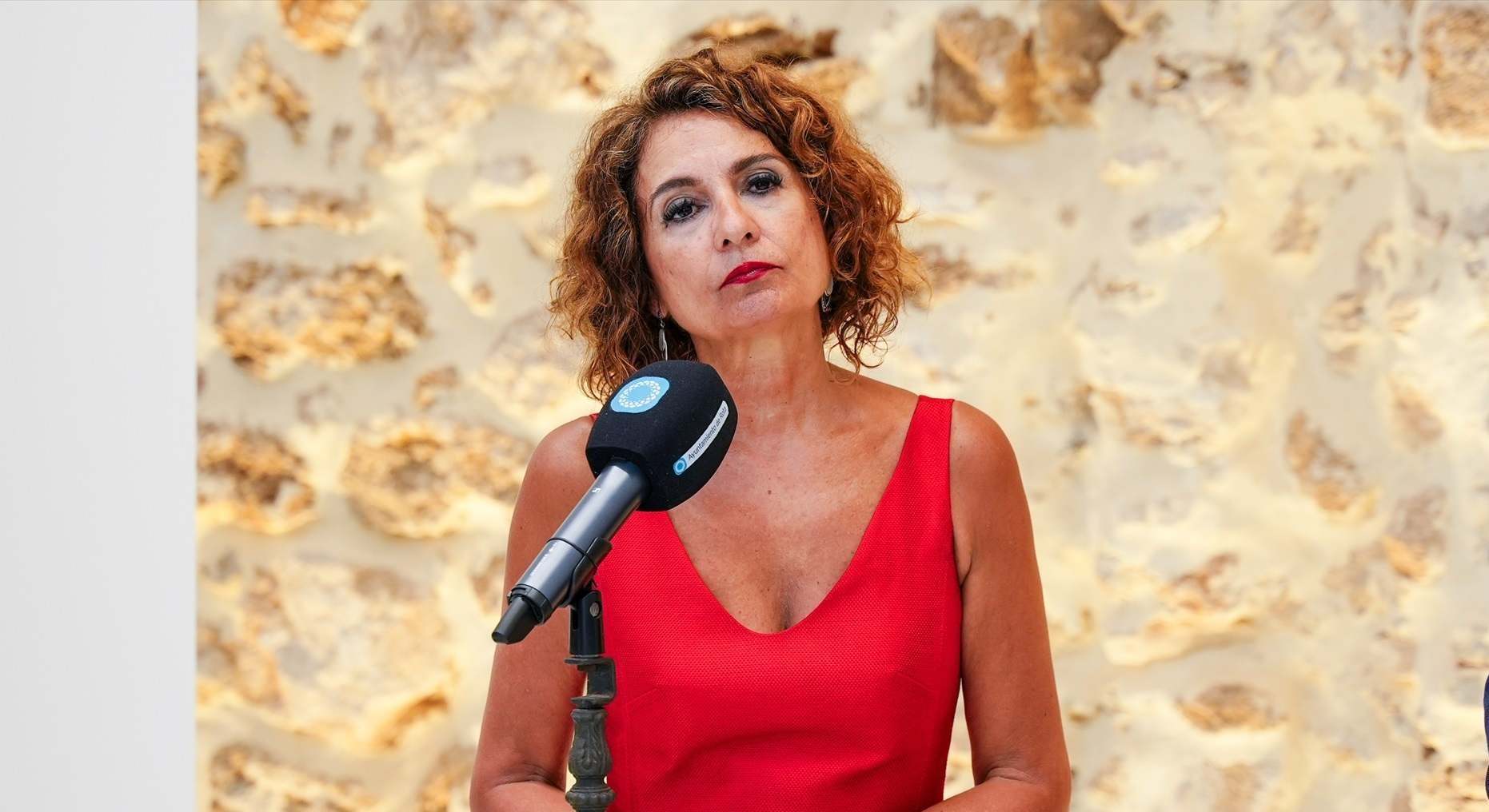 La vicepresidenta y ministra de Hacienda, Mª Jesús Montero.