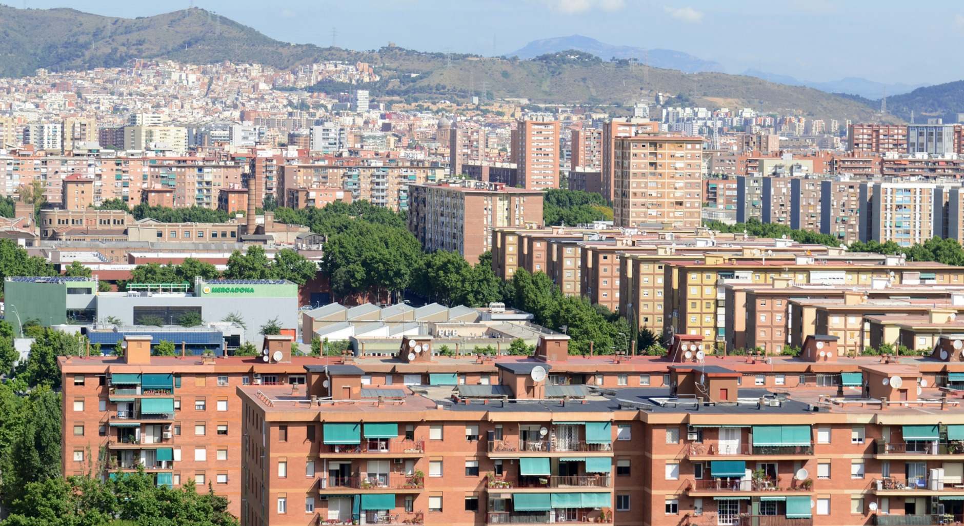 Bloques de vivienda en Barcelona, España. / Foto: iStock