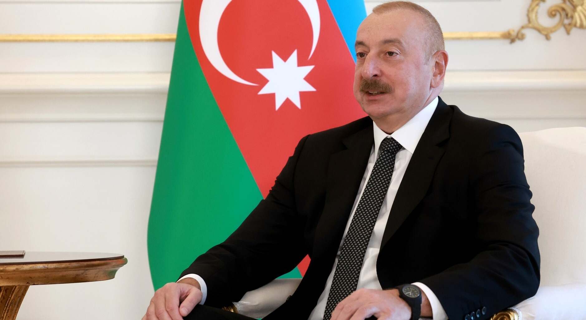 El presidente de Azerbaiyán, Ilham Aliyev