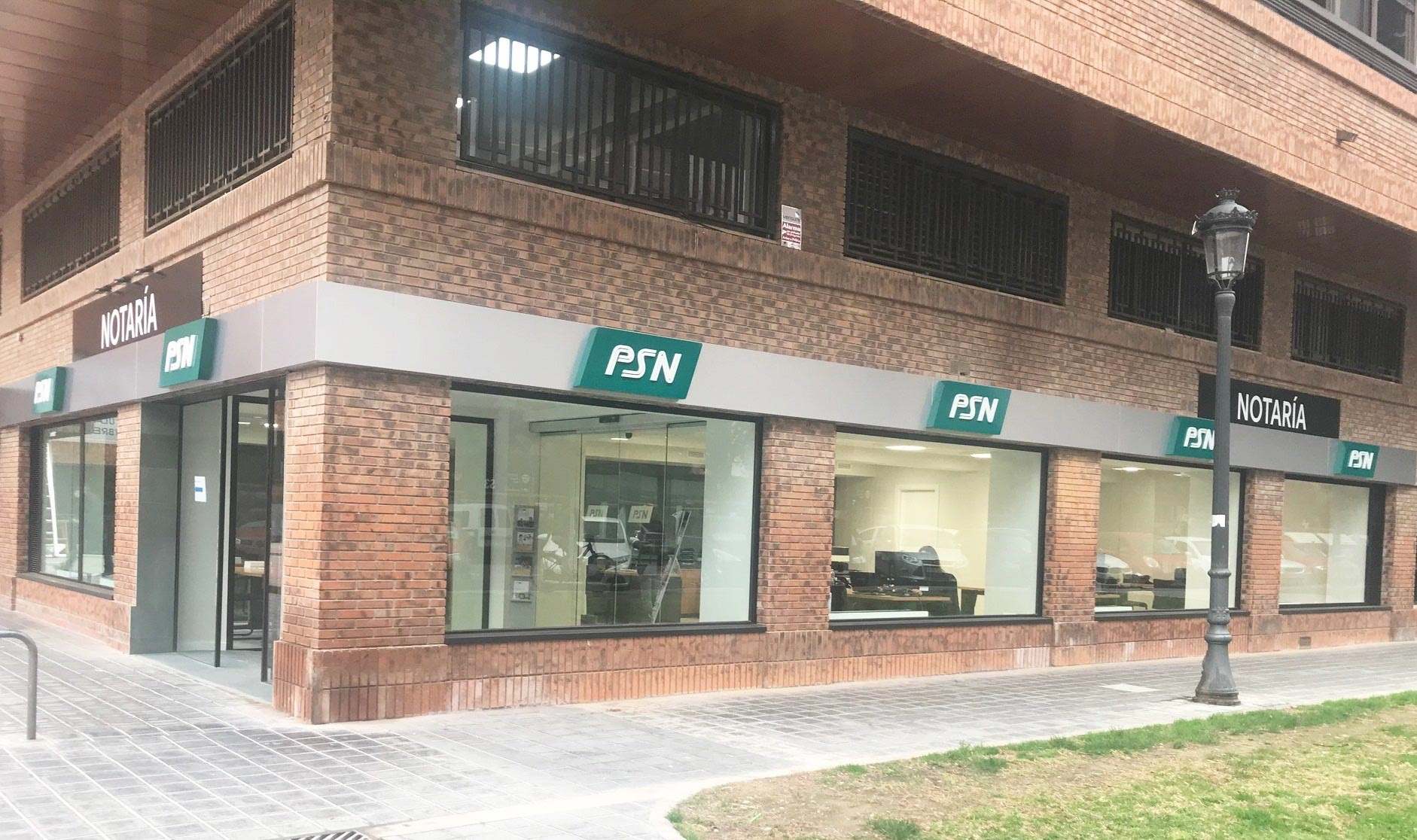 Una oficina de PSN en Valencia. EP.