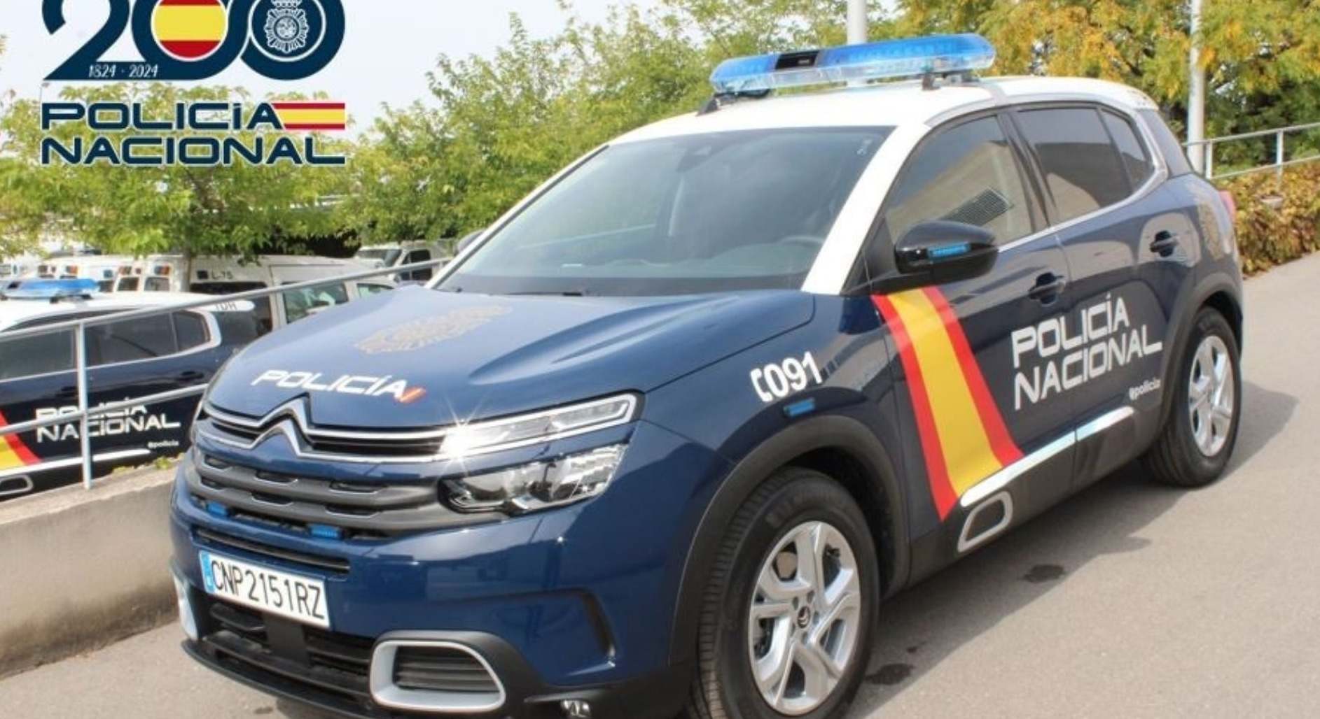 Foto de archivo de un coche de la policía nacional