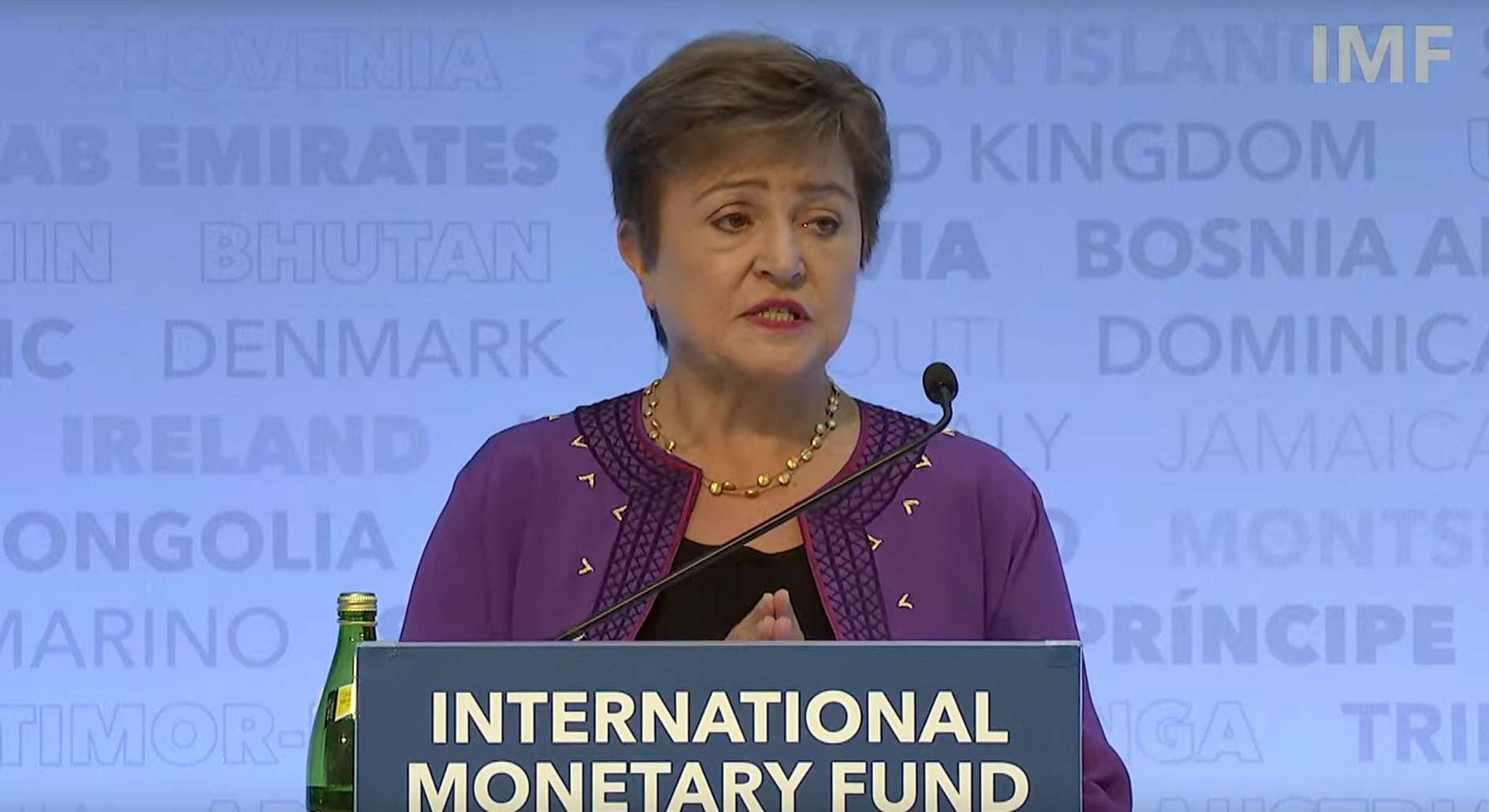 Kristalina Georgieva, presidenta del FMI
