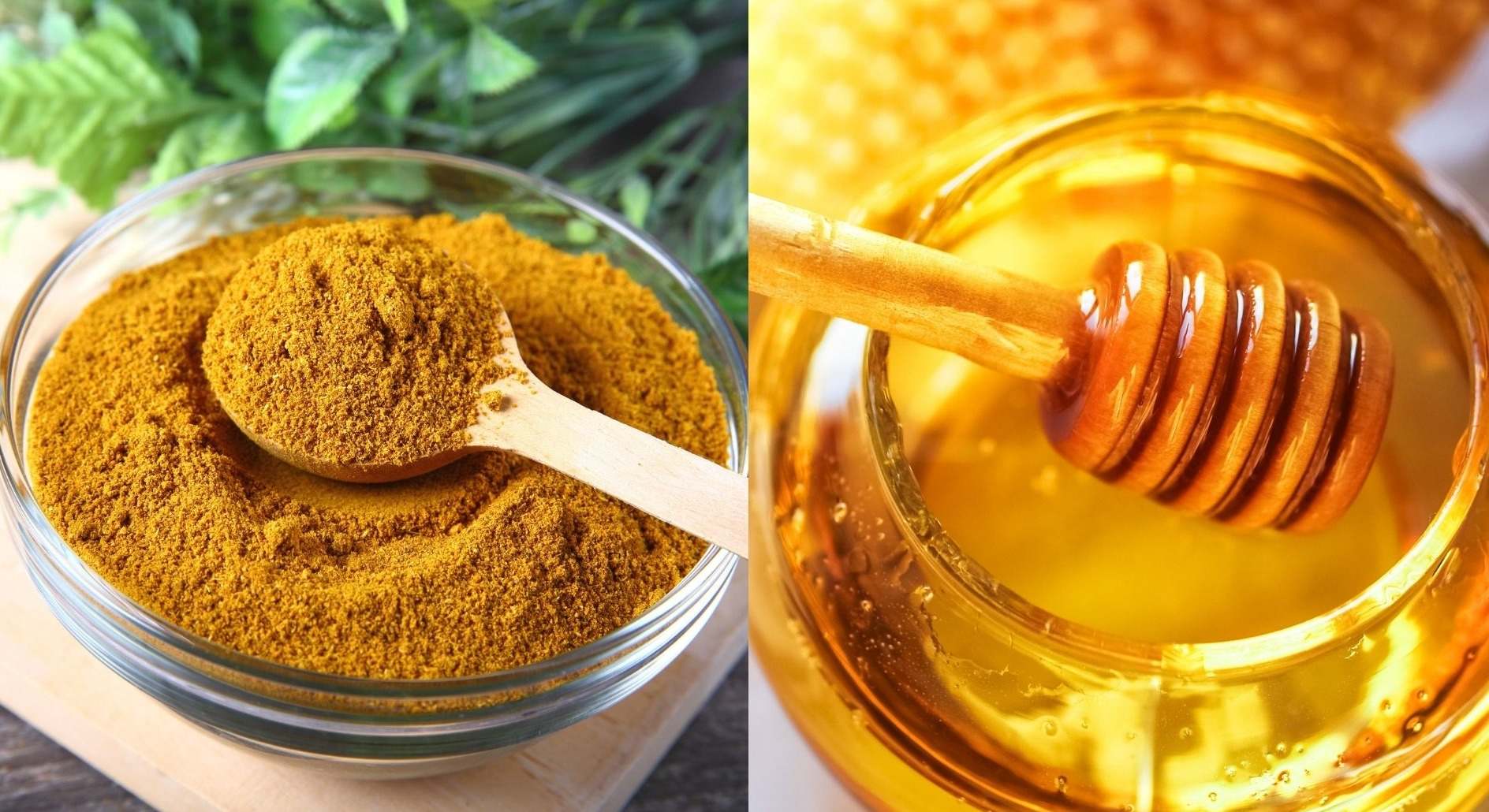 Cúrcuma y miel
