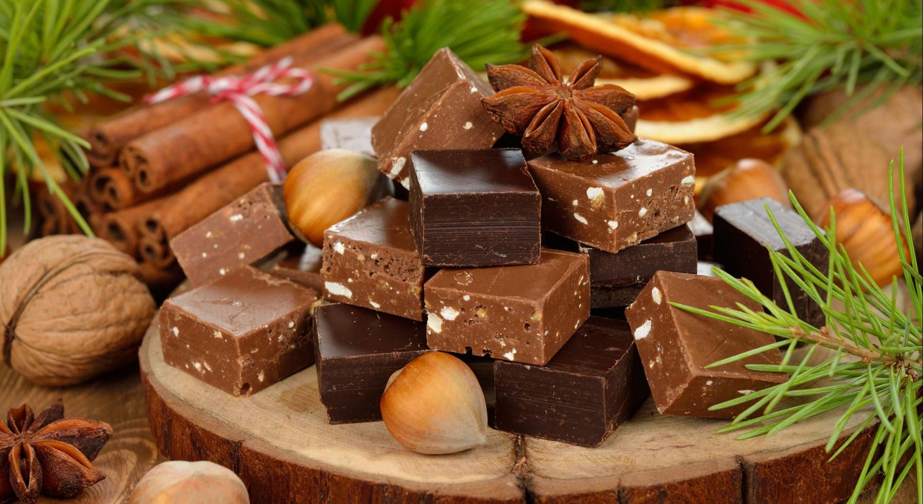 turrones y bombones navidad