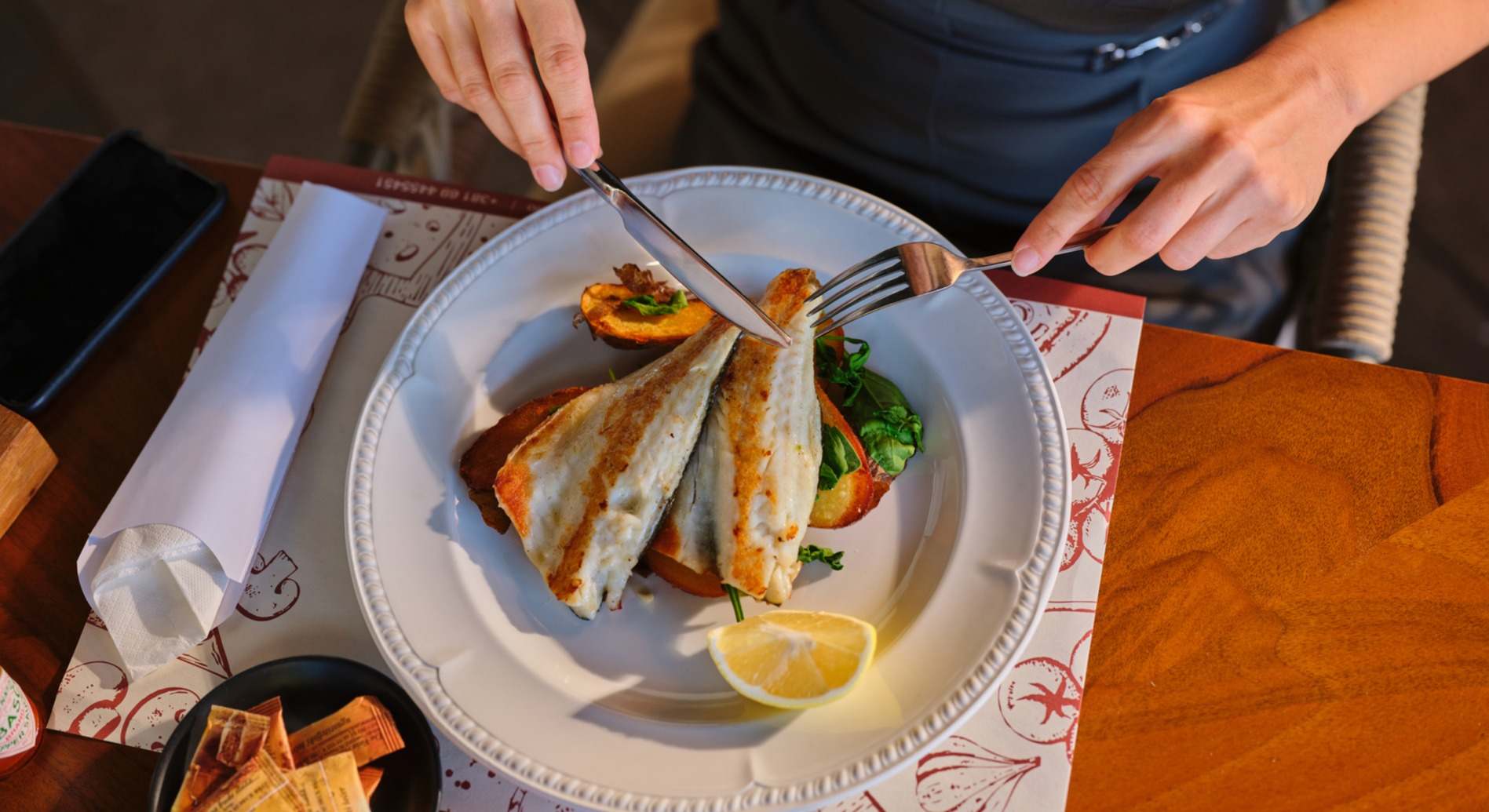 Plato de pescado