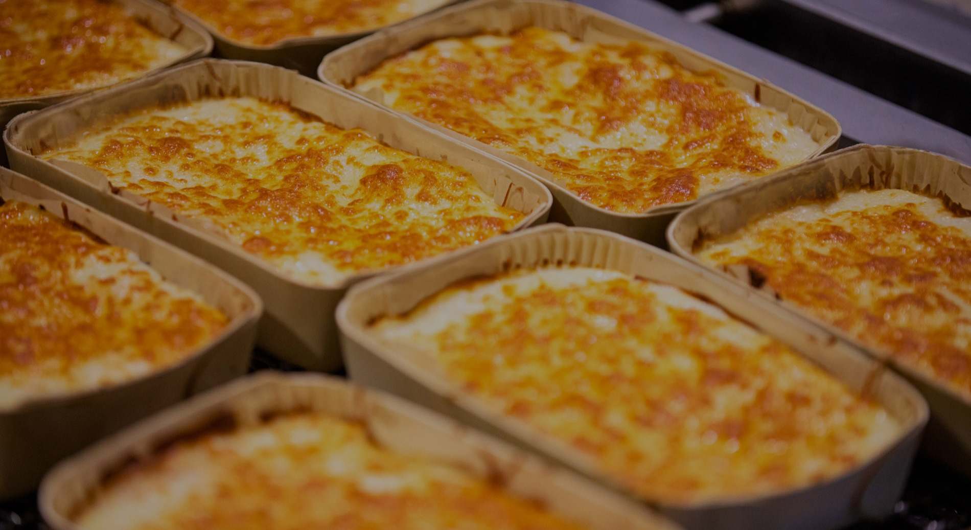 Una línea de producción de Platos Preparados.