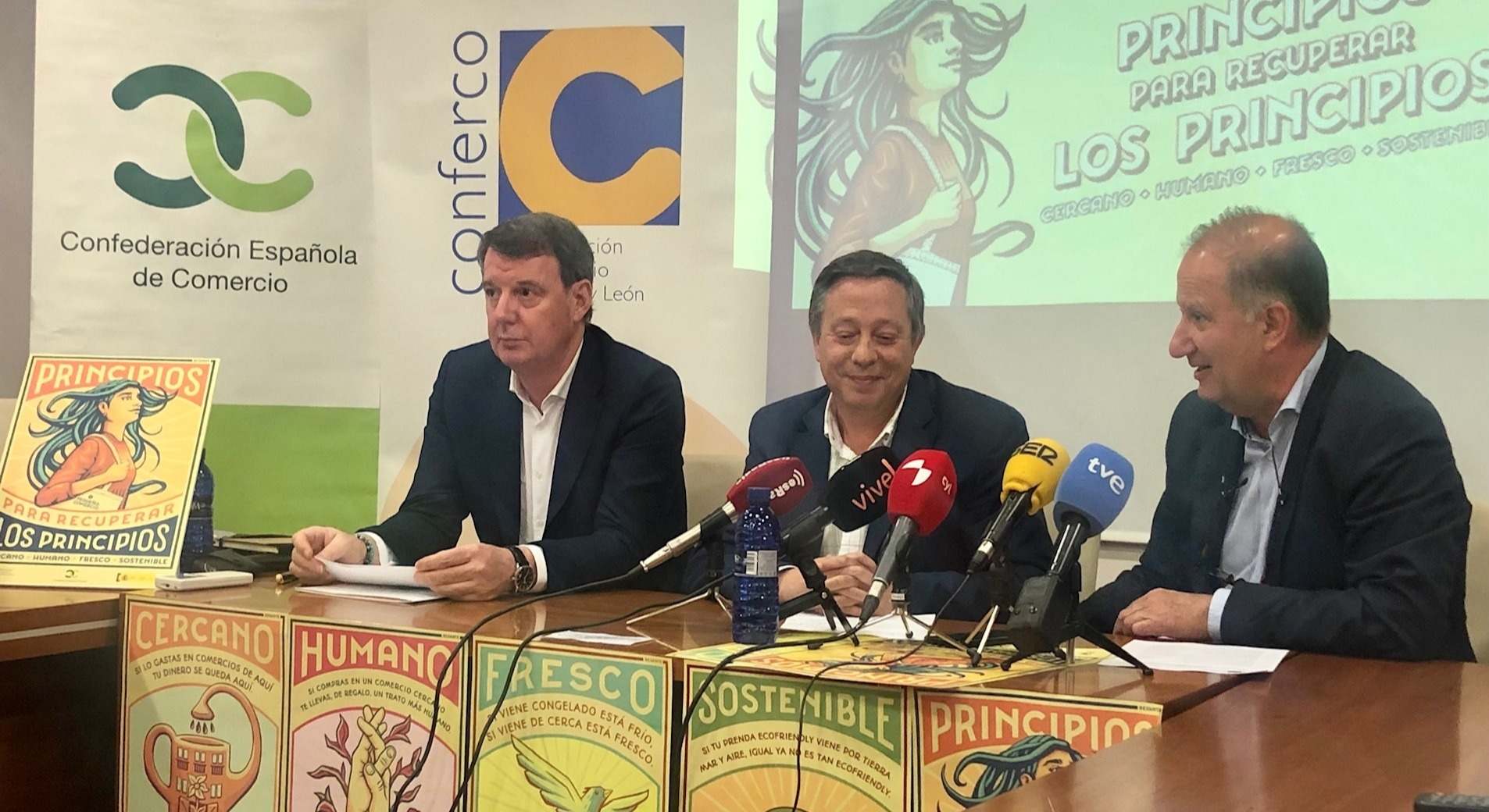 Julián Ruiz, Adolfo Sainz y Rafael Monedero