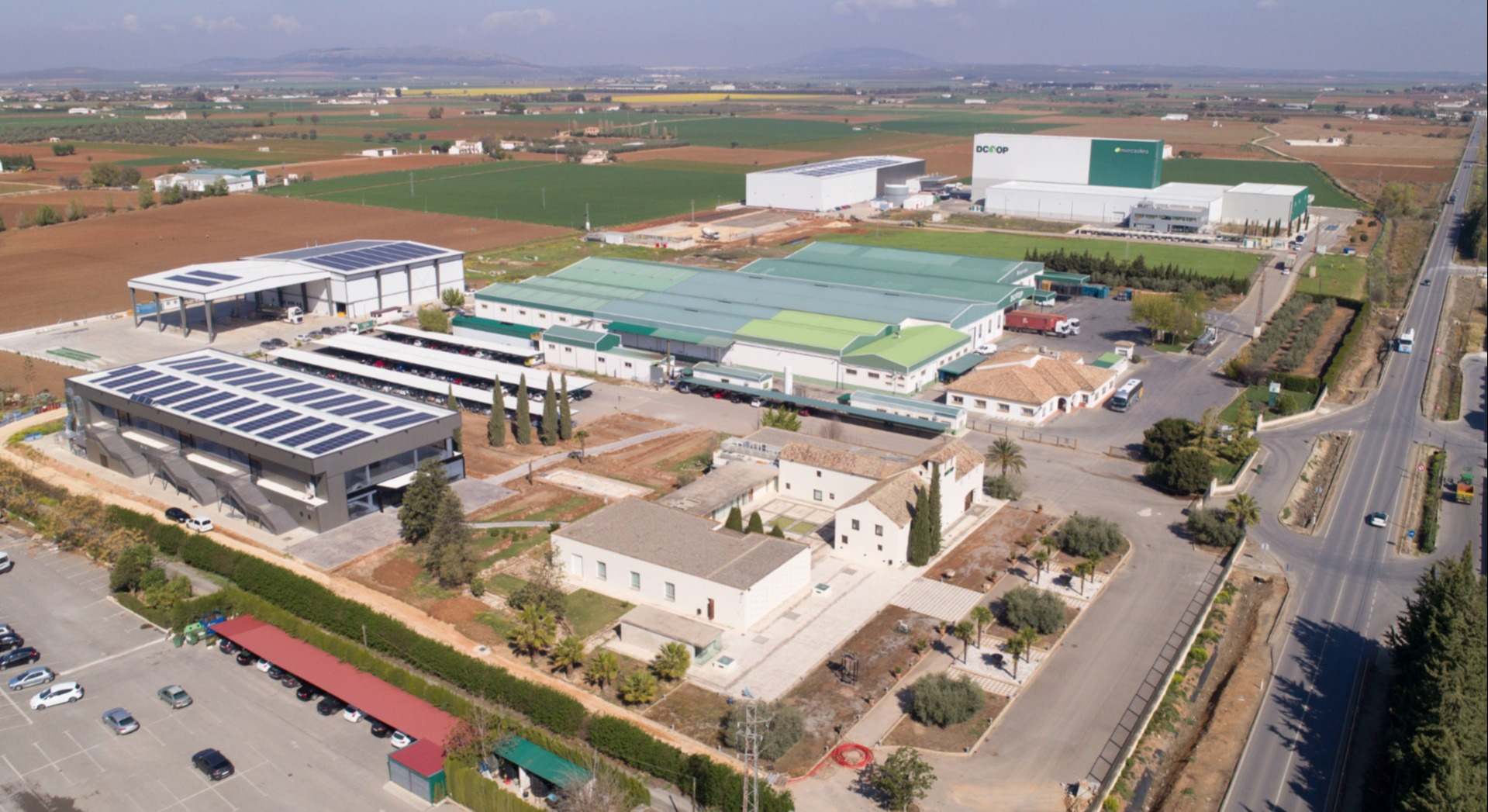 Instalaciones de Dcoop en Antequera.
