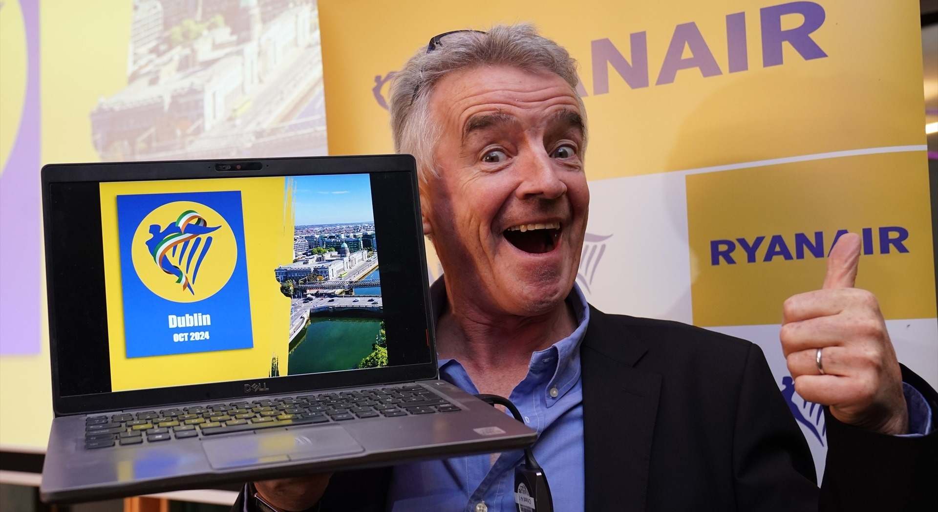 El consejero delegado de Ryanair, Michael OLeary. Foto: EP.