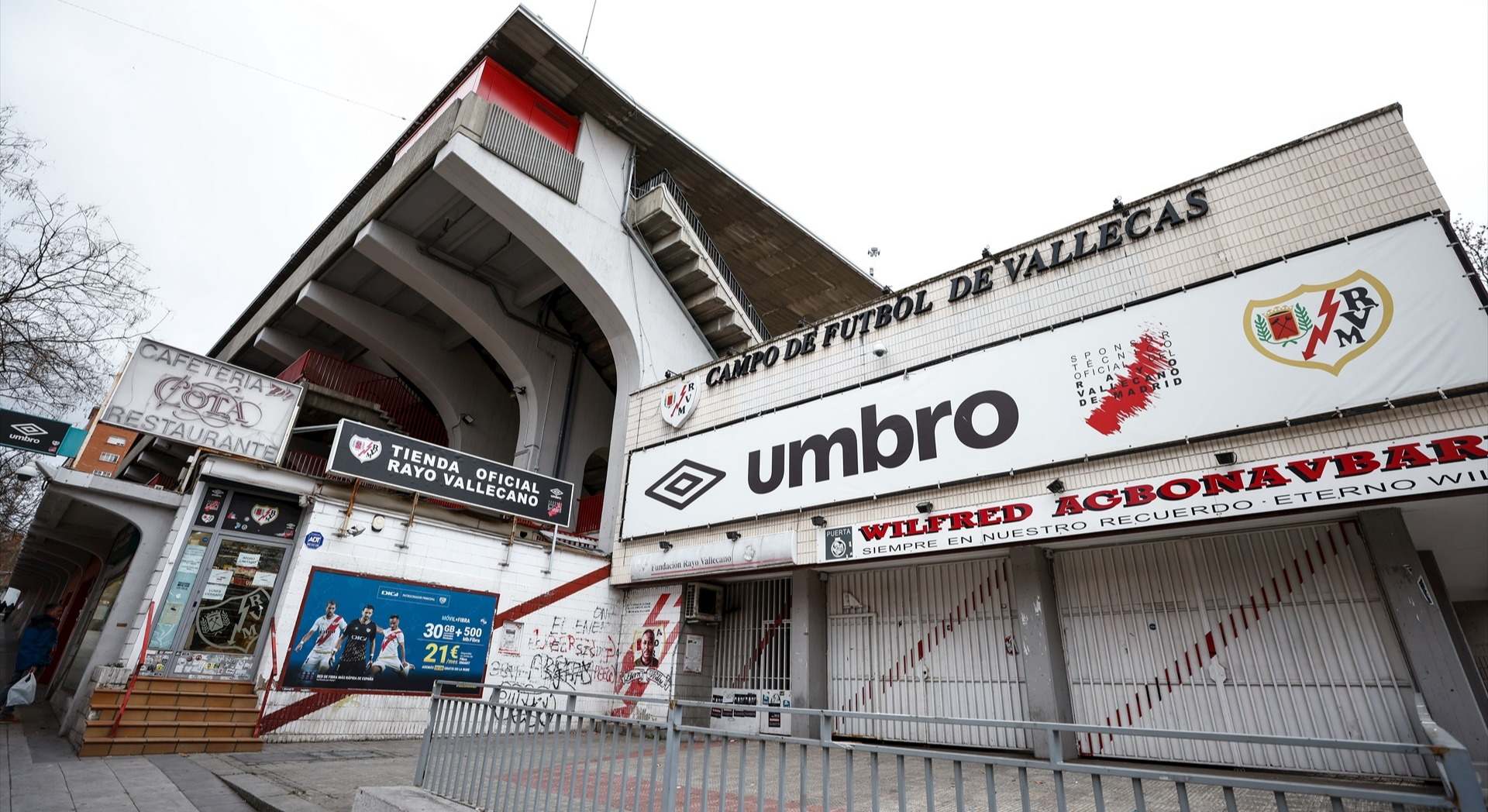 Estadio de fútbol de Vallecas