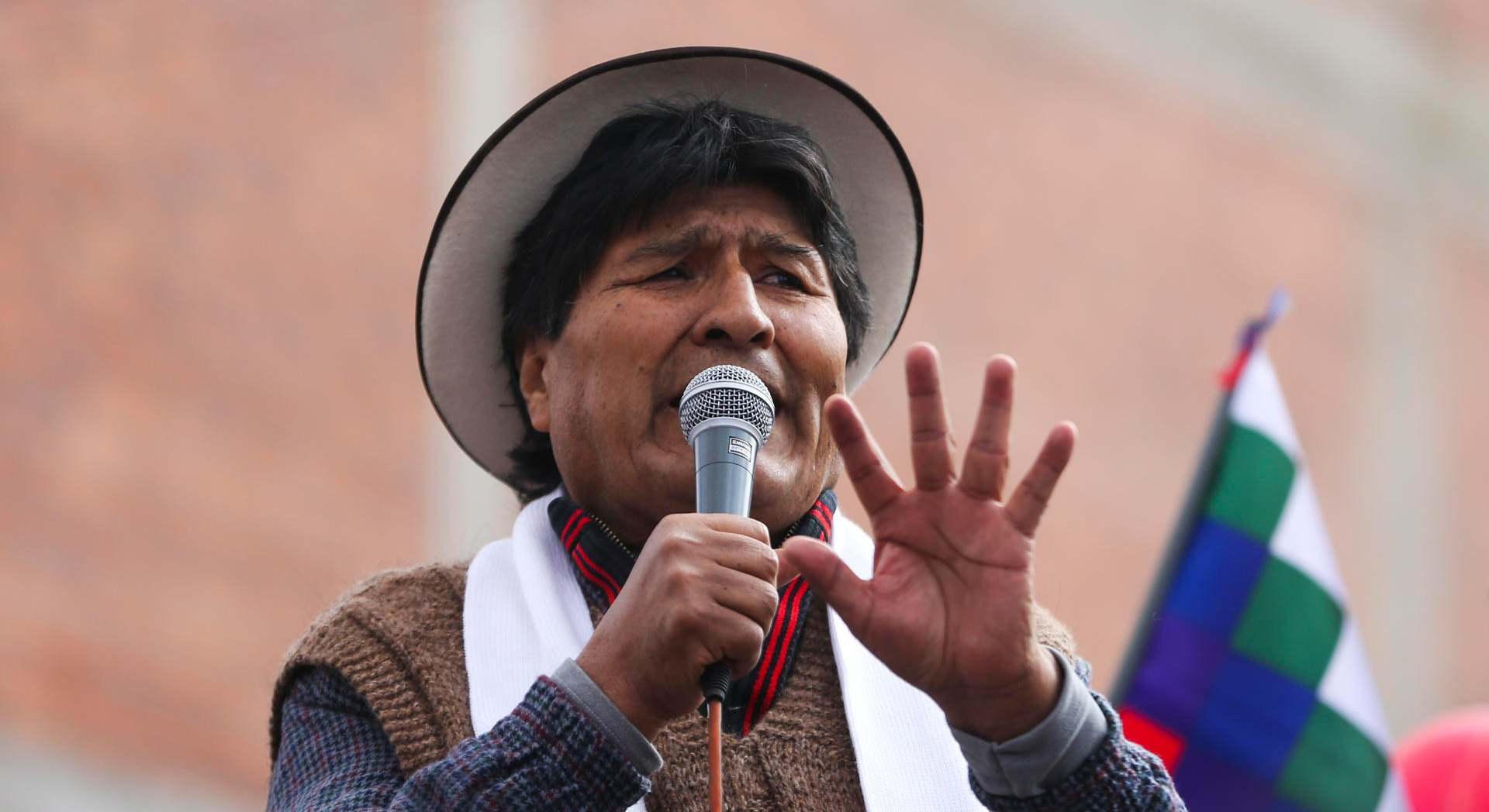 Evo Morales.