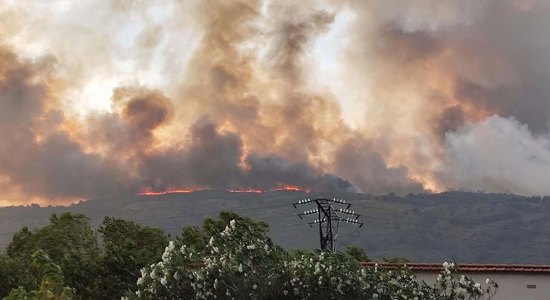 Incendios en Extremadura