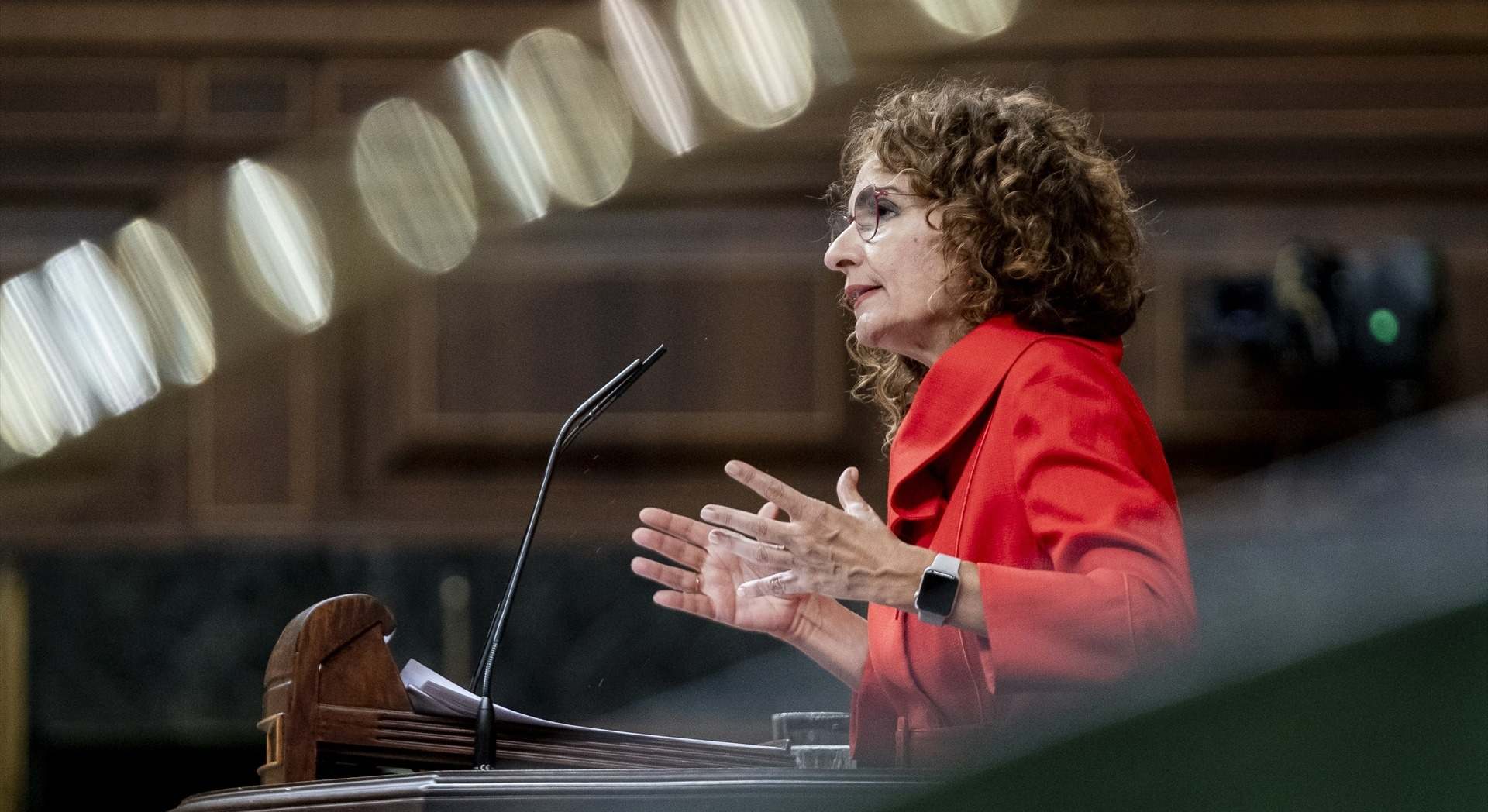 La vicepresidenta Primera y ministra de Economía, María Jesús Montero | EP