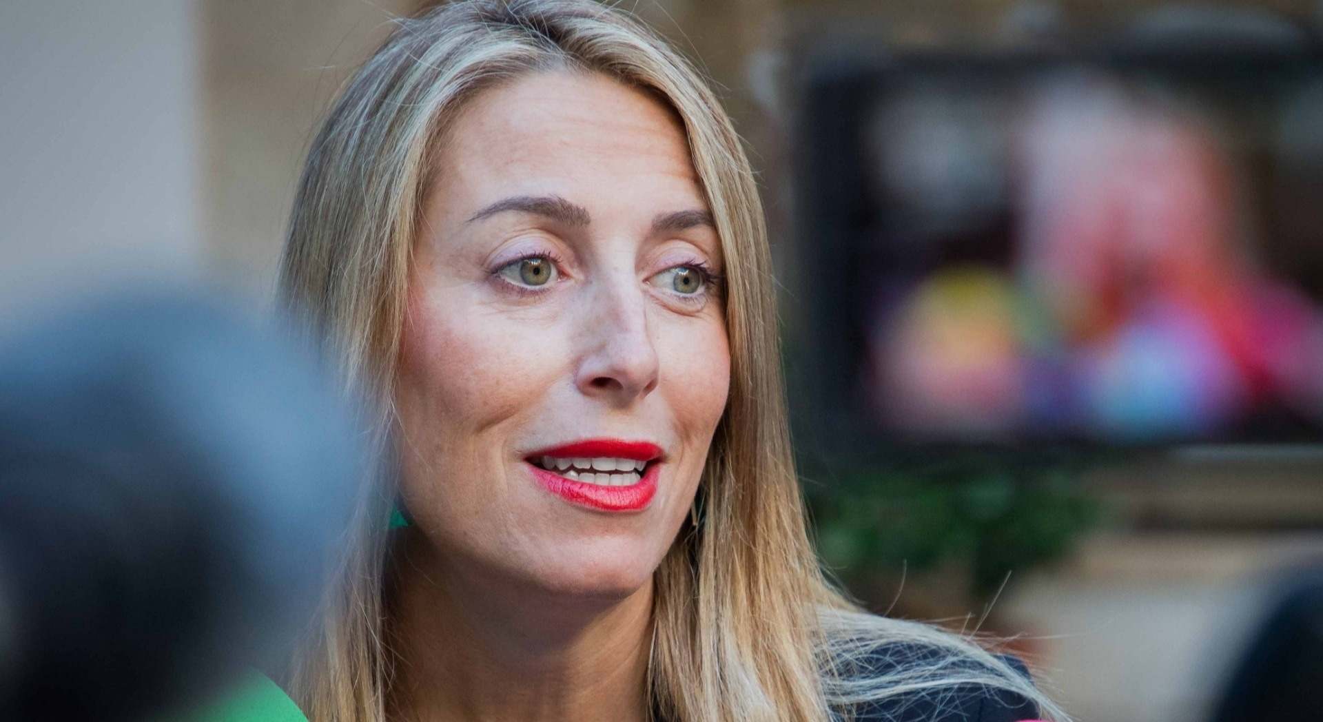 La presidenta de Extremadura, María Guardiola