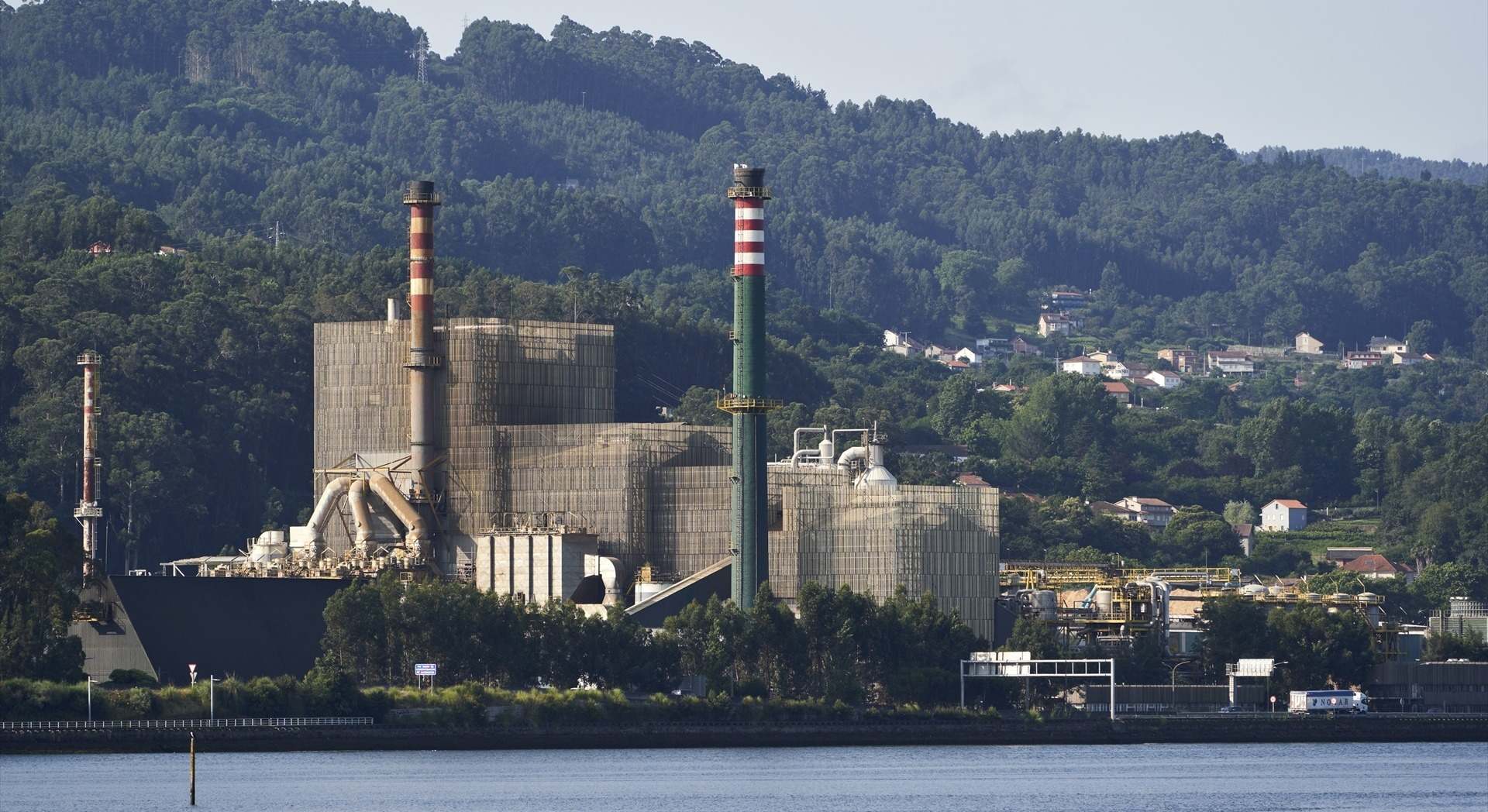 La planta de biomasa de Ence. Europa Press