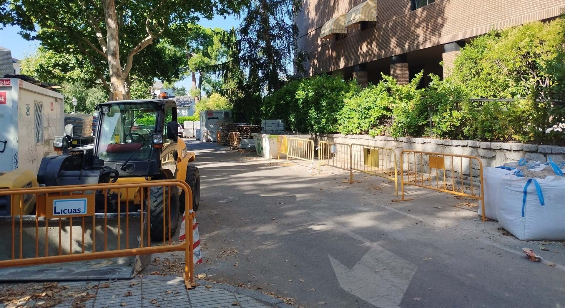 Mejora de la accesibilidad en la calle Nuria, en Fuencarral-El Pardo