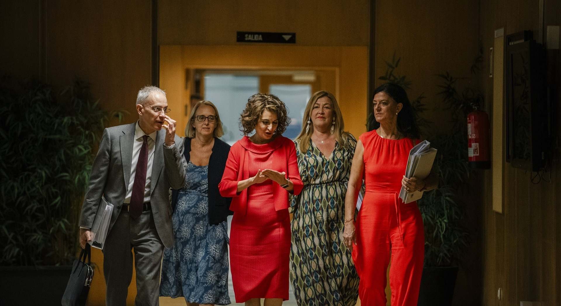 La ministra de Hacienda, María Jesús Montero, en el último Consejo de Política Fiscal.