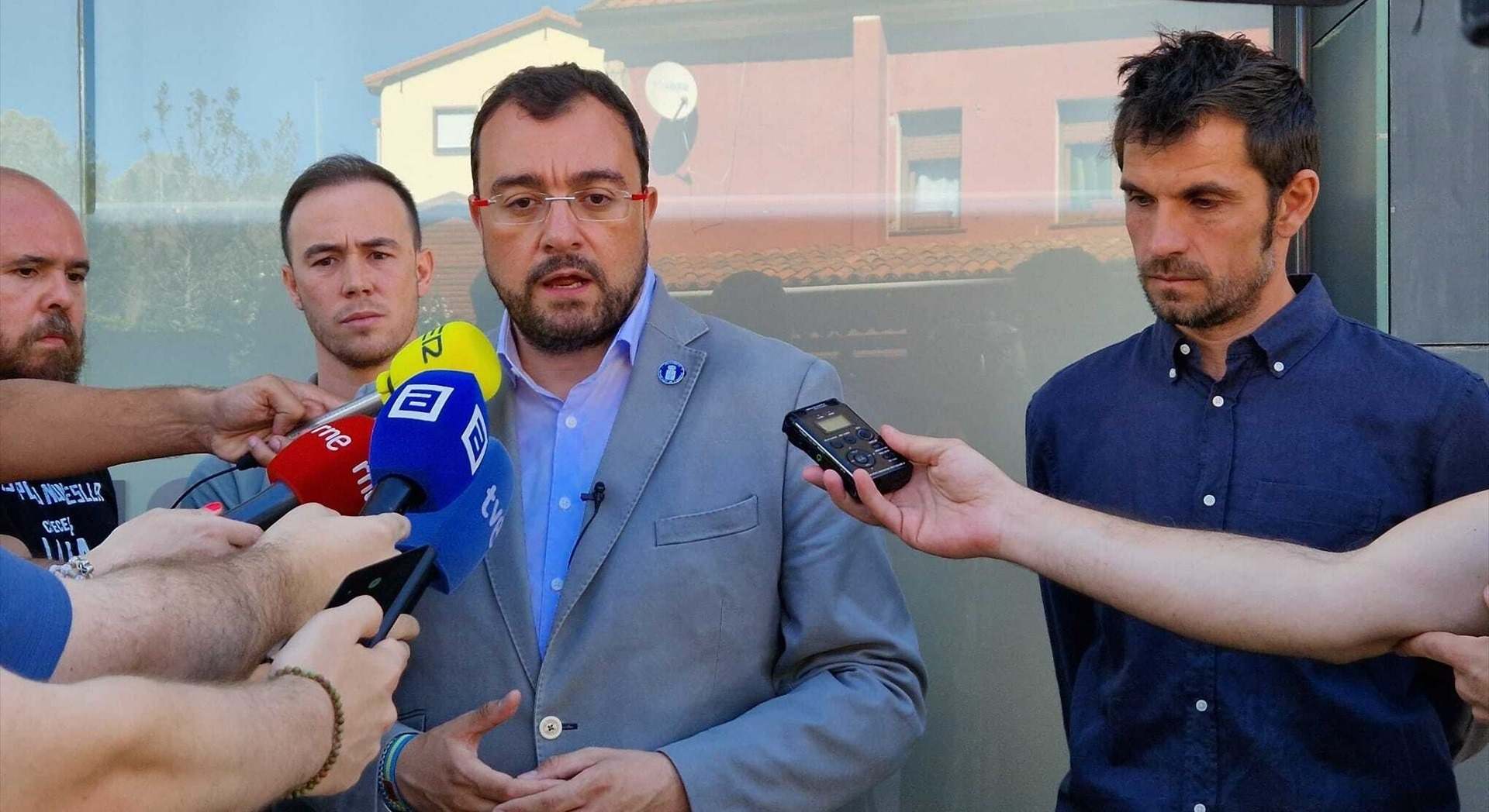 Adrián Barbón, presidente del Gobierno asturiano