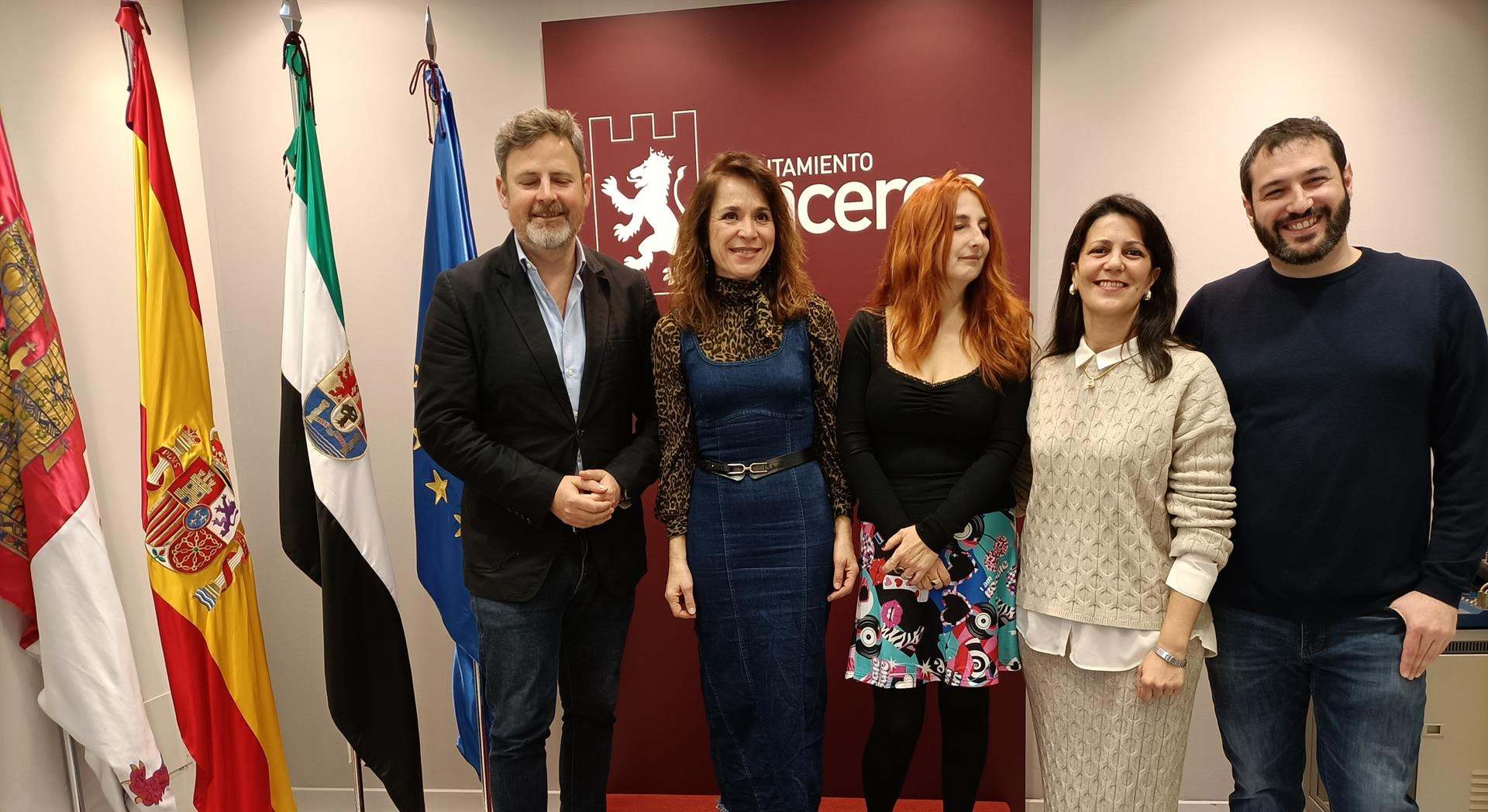 Concejales del PSOE en el Ayuntamiento de Cáceres