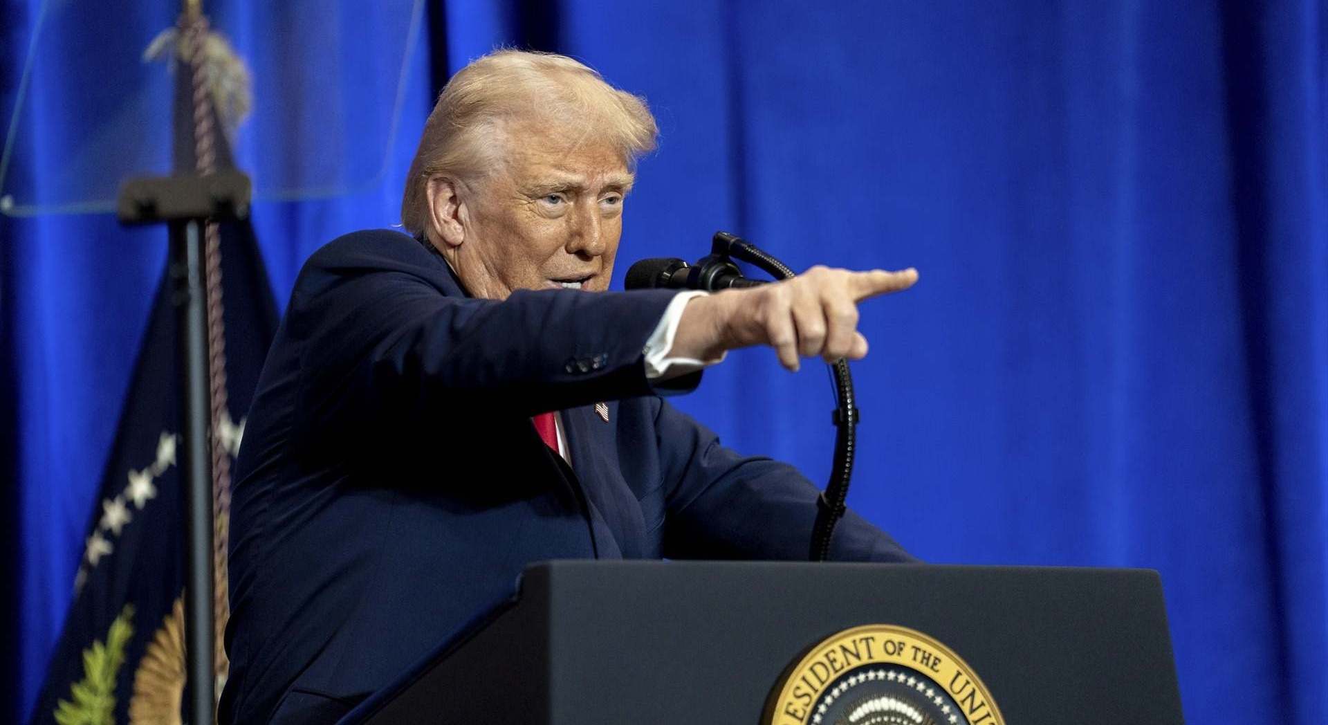 El presidente de Estados Unidos, Donald Trump. Europa Press.